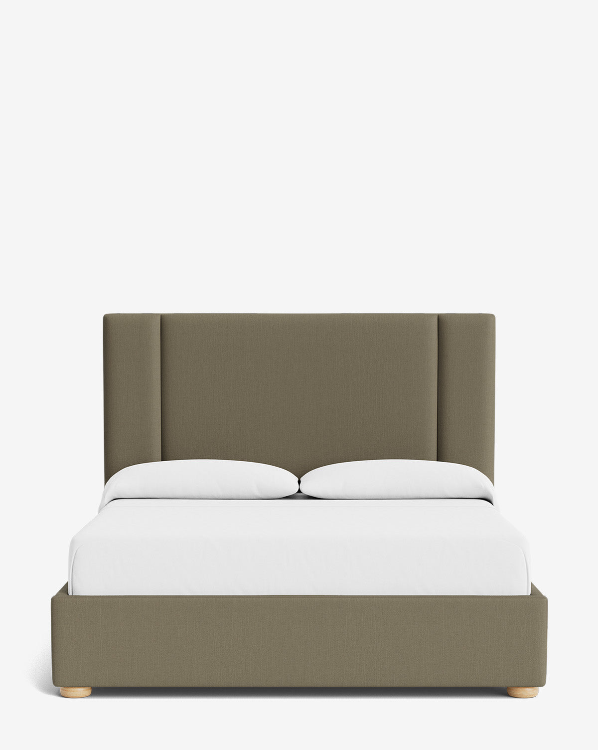 Mina Bed Frame  Upholstered with High-End Fabrics