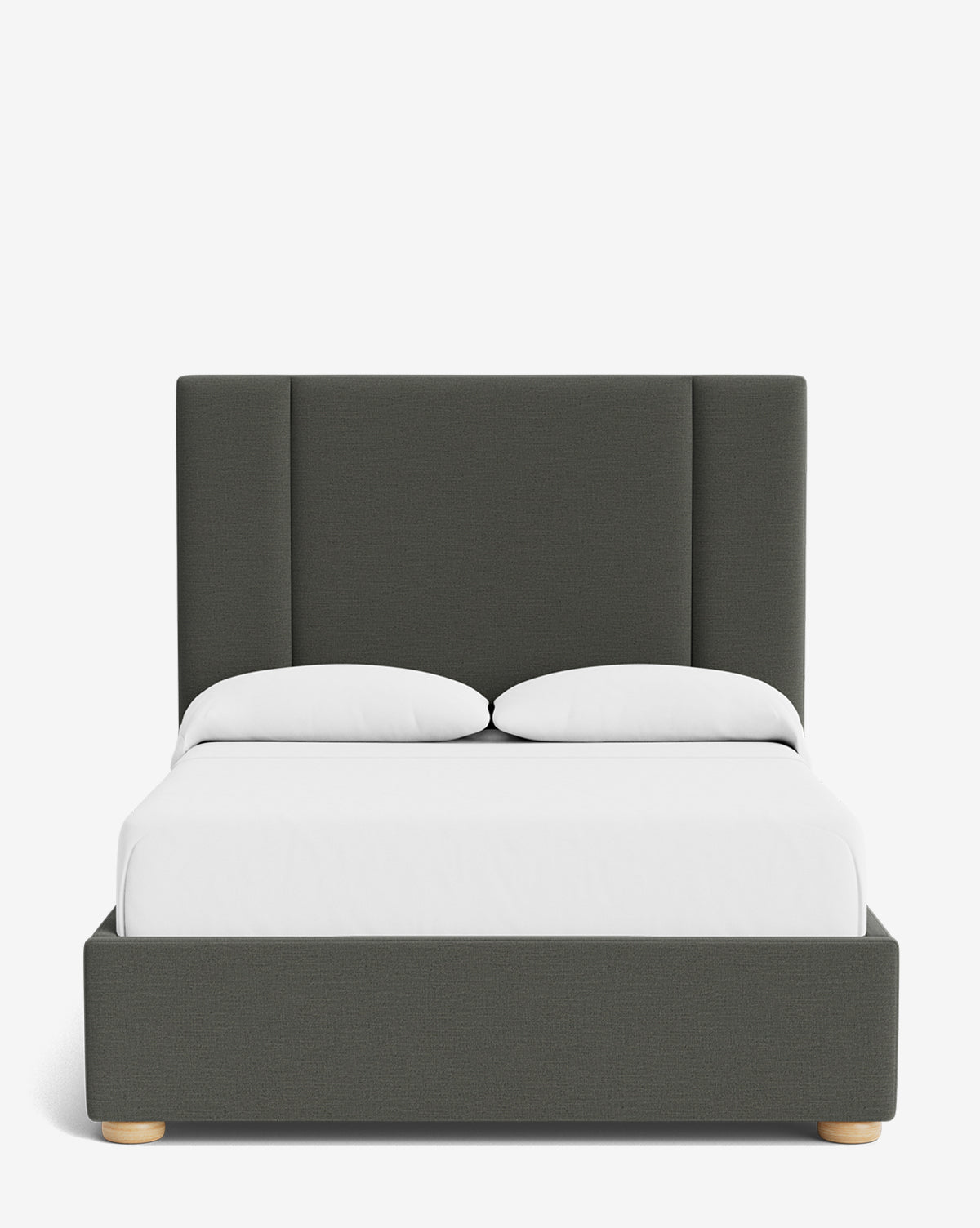 Mina Bed Frame  Upholstered with High-End Fabrics