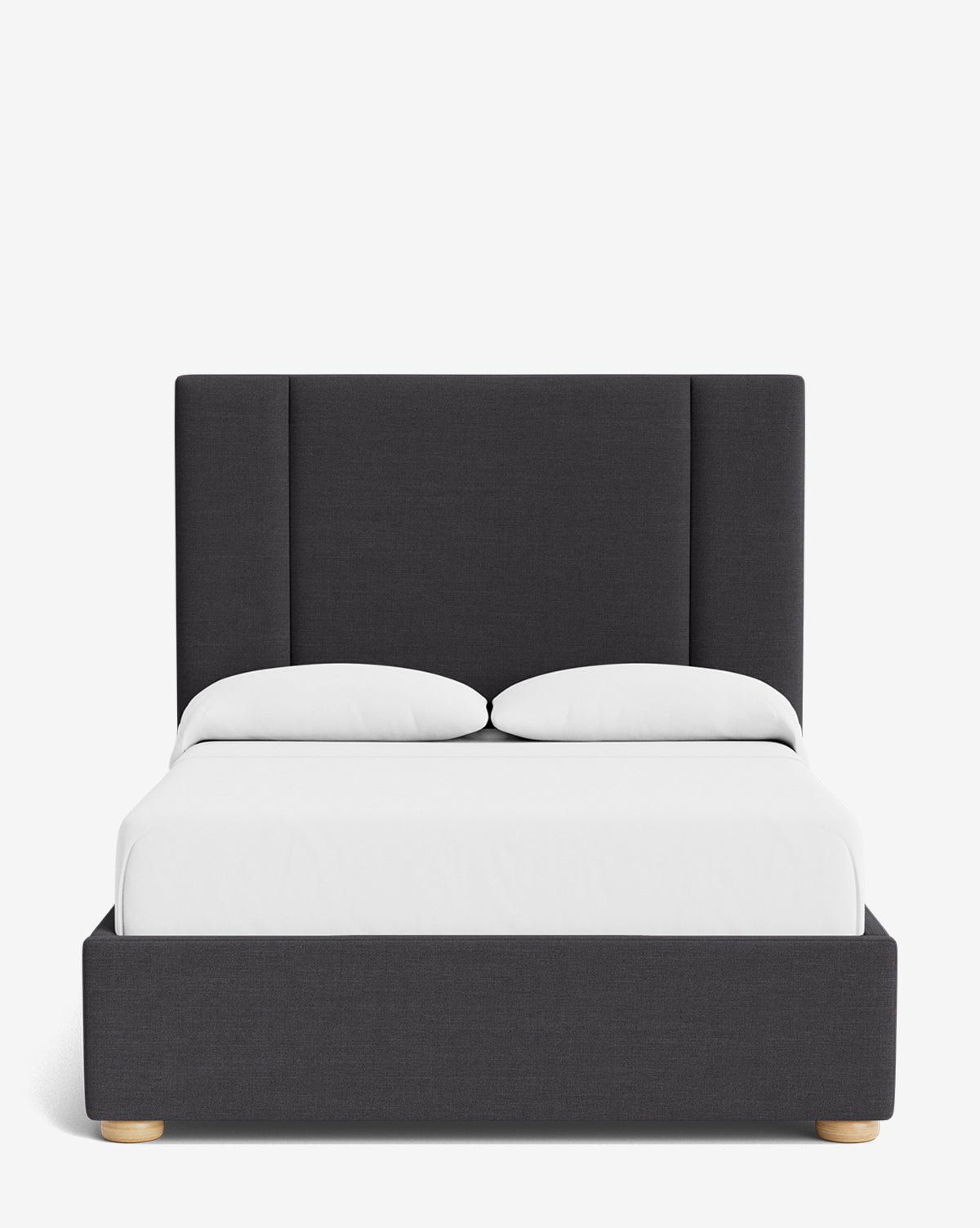 Mina Bed Frame  Upholstered with High-End Fabrics