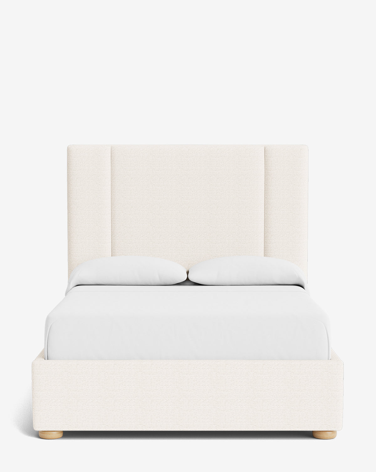 Mina Bed Frame  Upholstered with High-End Fabrics