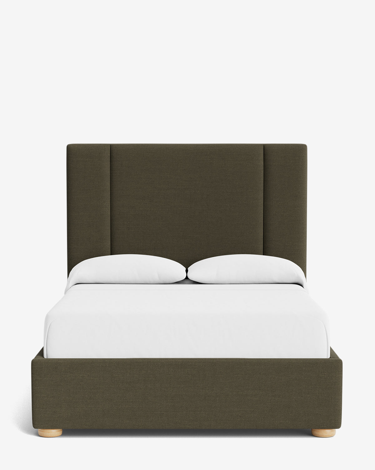 Mina Bed Frame  Upholstered with High-End Fabrics