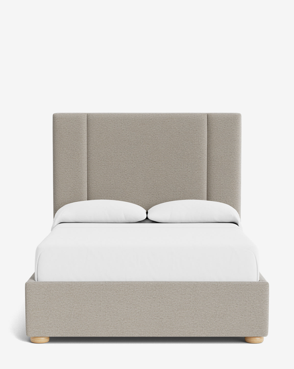 Mina Bed Frame  Upholstered with High-End Fabrics