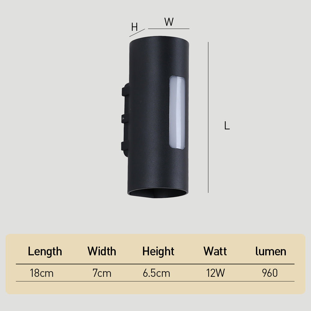Cora Buiten Wandlamp | Up & Down LED, IP65 Waterdicht