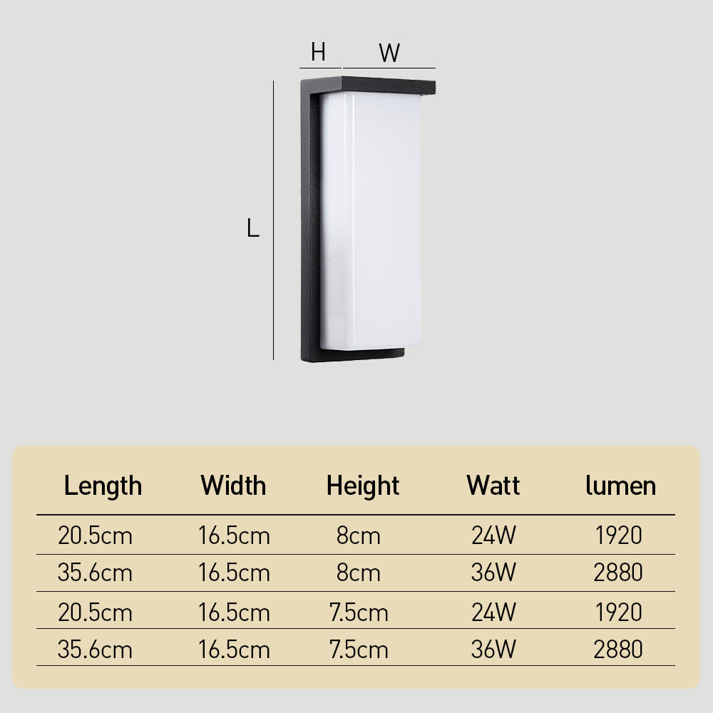 Bela Buitenwandlamp | IP65 Weerbestendig Aluminium met Krachtige LED