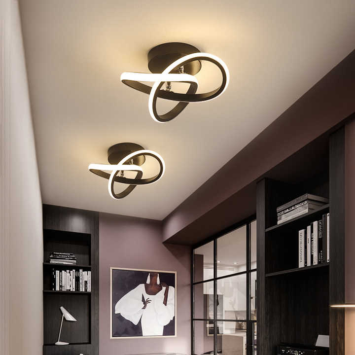 Cura LED Plafondlamp | Geometrisch Design, Energiezuinig