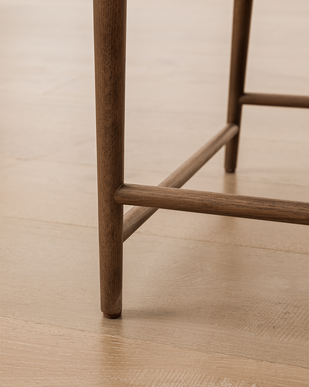 Milo Dining Chair  Solid Oak Base, Woven Back Design