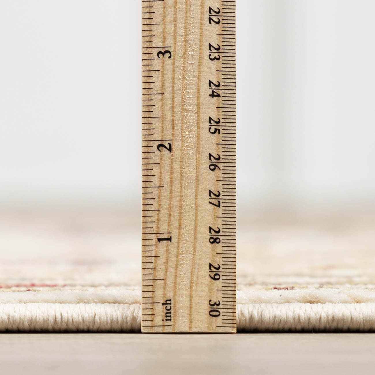Nexa Oushak Rug  Machine Woven  Medium Pile  White/Brown