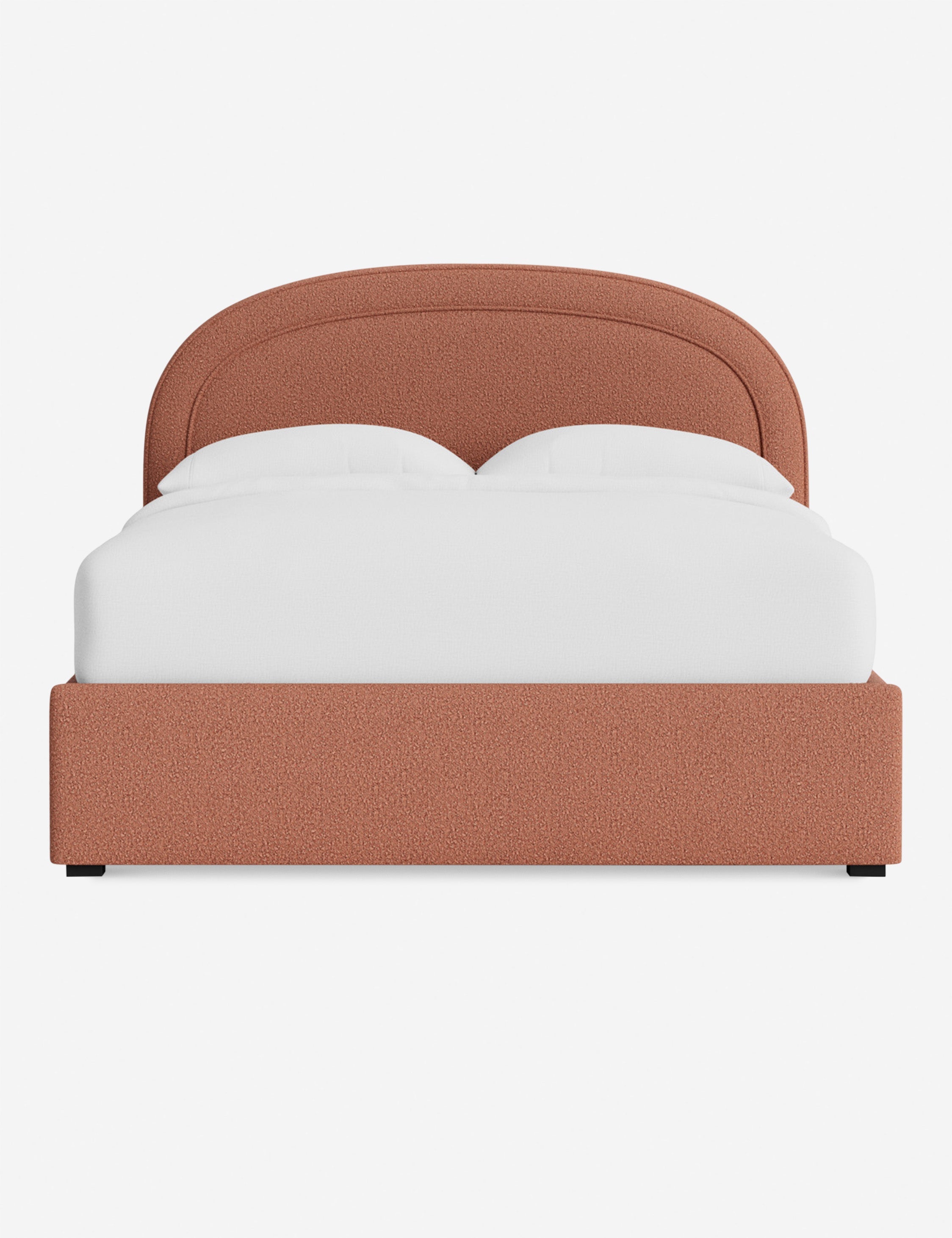 Nexus Platform Bed | Arched Headboard, Bespoke Upholstery