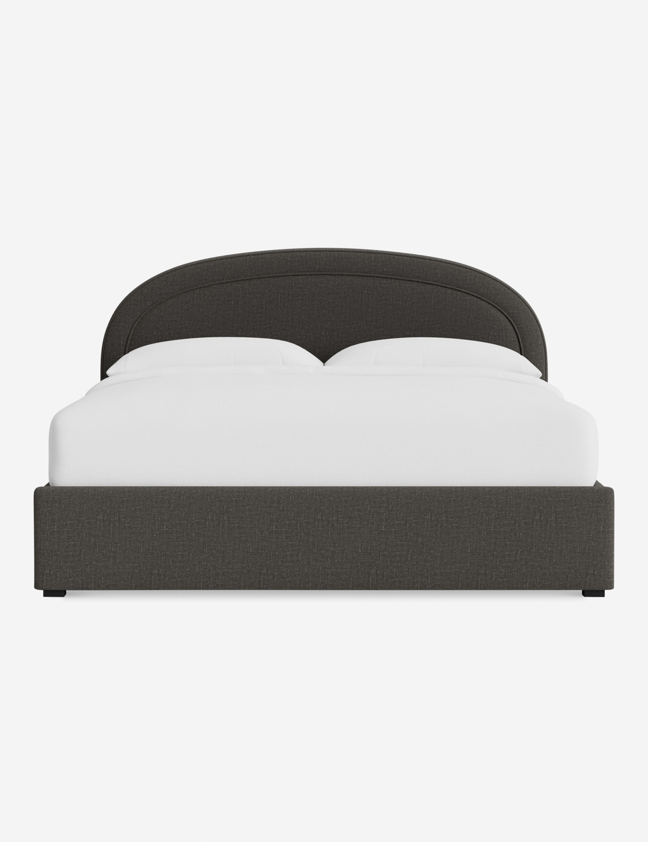 Nexus Platform Bed | Arched Headboard, Bespoke Upholstery