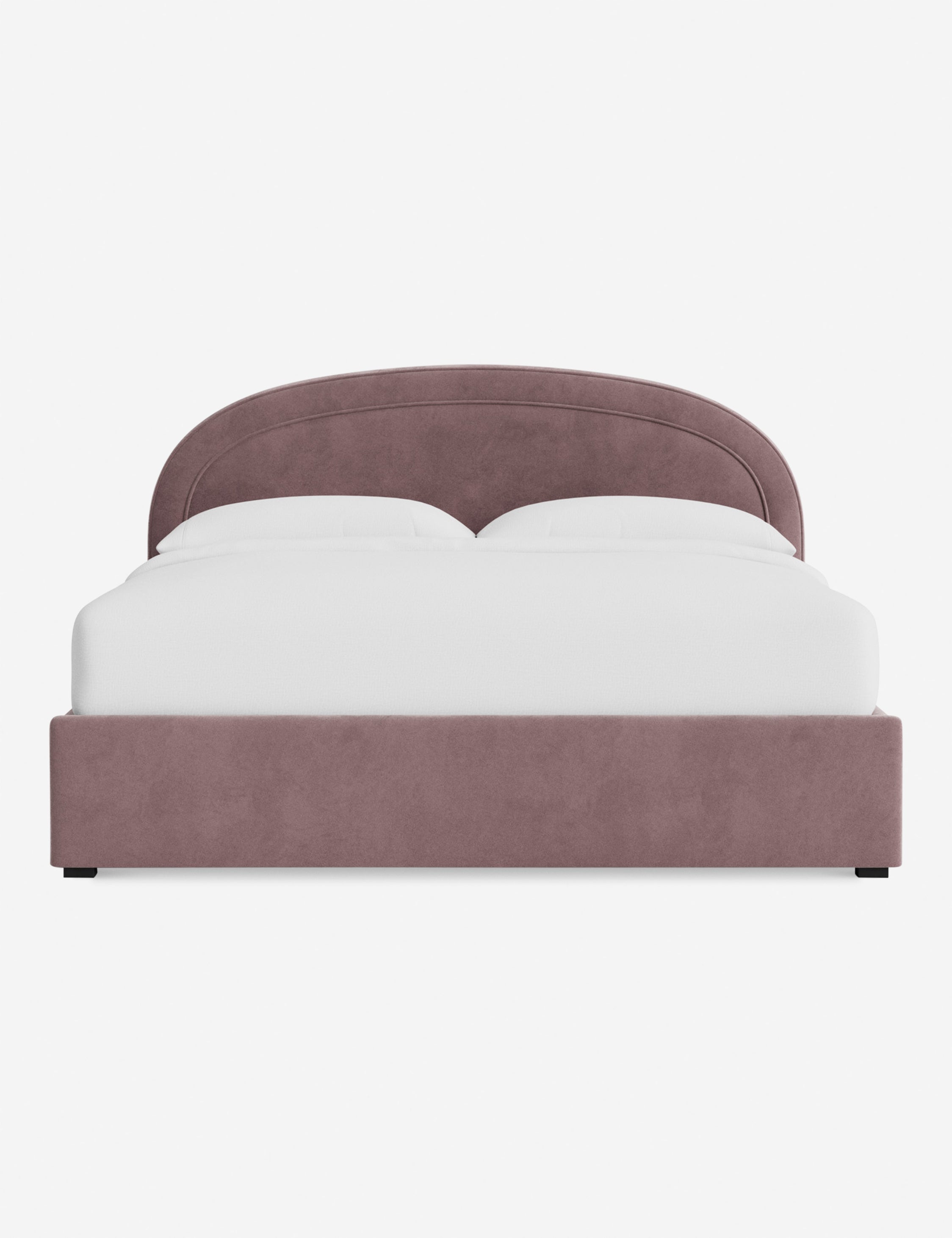 Nexus Platform Bed | Arched Headboard, Bespoke Upholstery