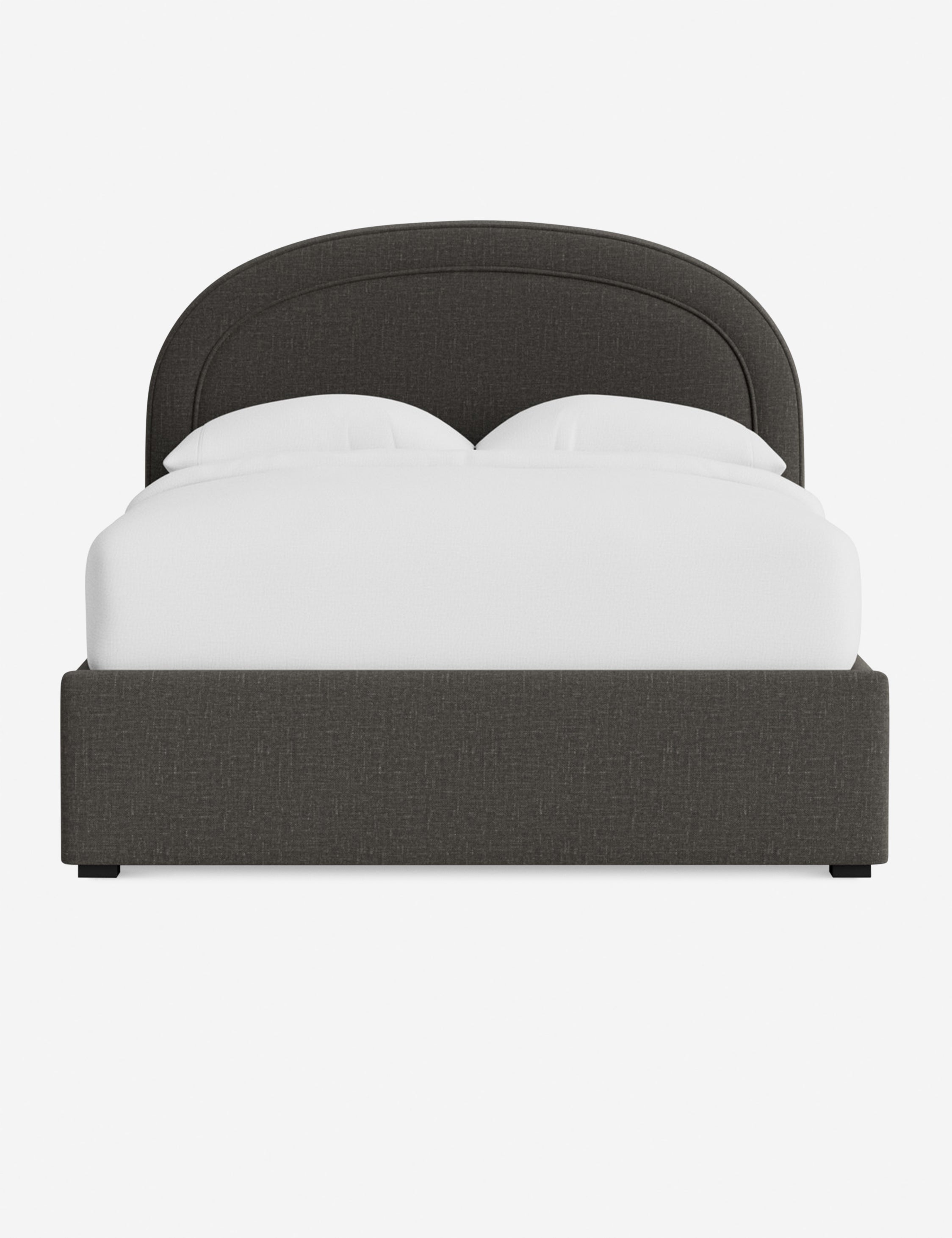 Nexus Platform Bed | Arched Headboard, Bespoke Upholstery