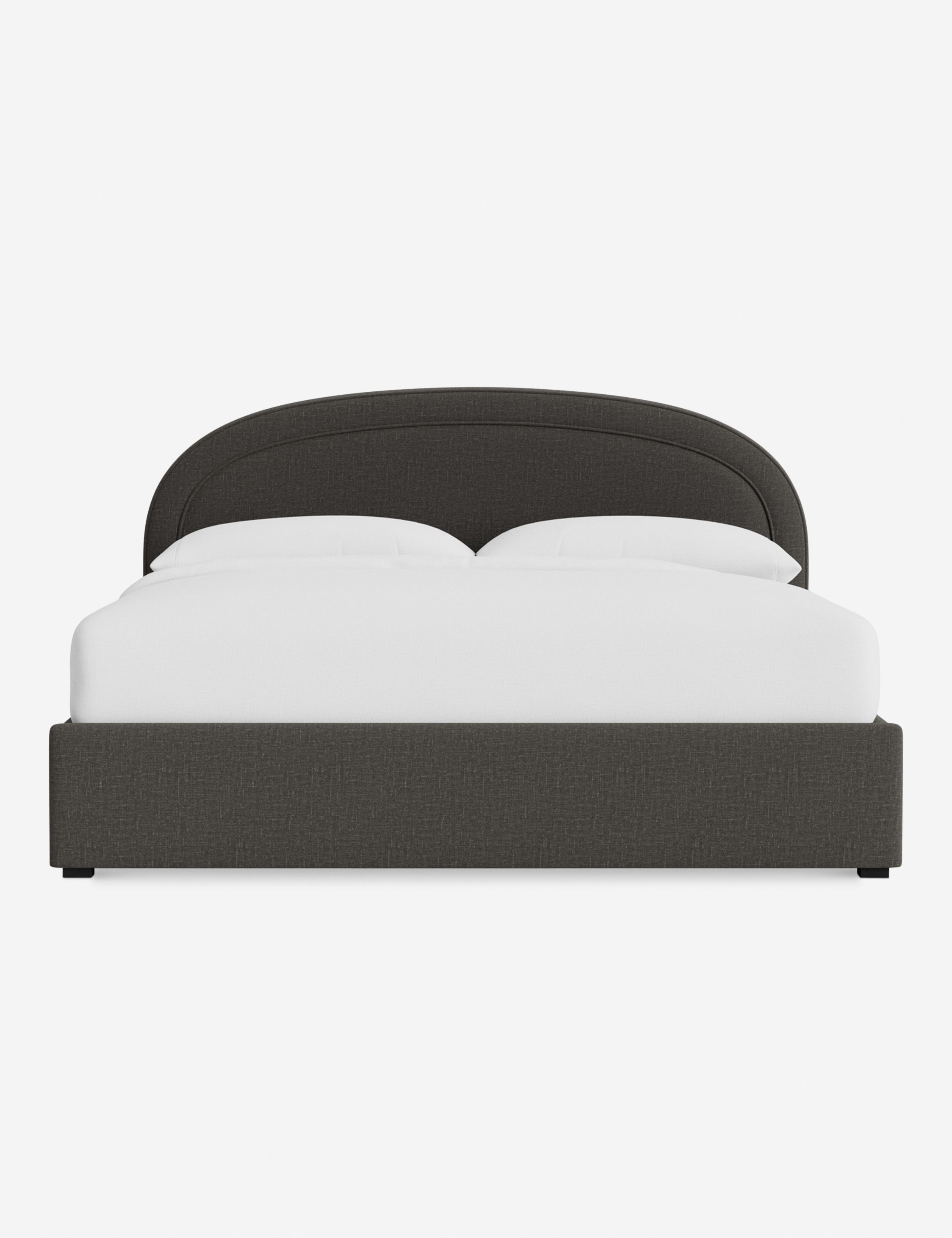 Nexus Platform Bed | Arched Headboard, Bespoke Upholstery