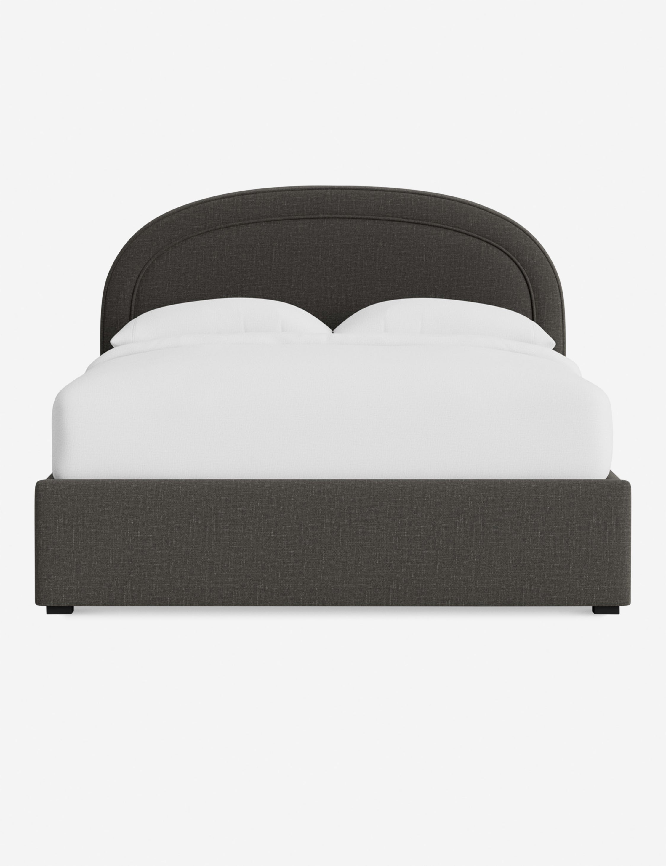 Nexus Platform Bed | Arched Headboard, Bespoke Upholstery