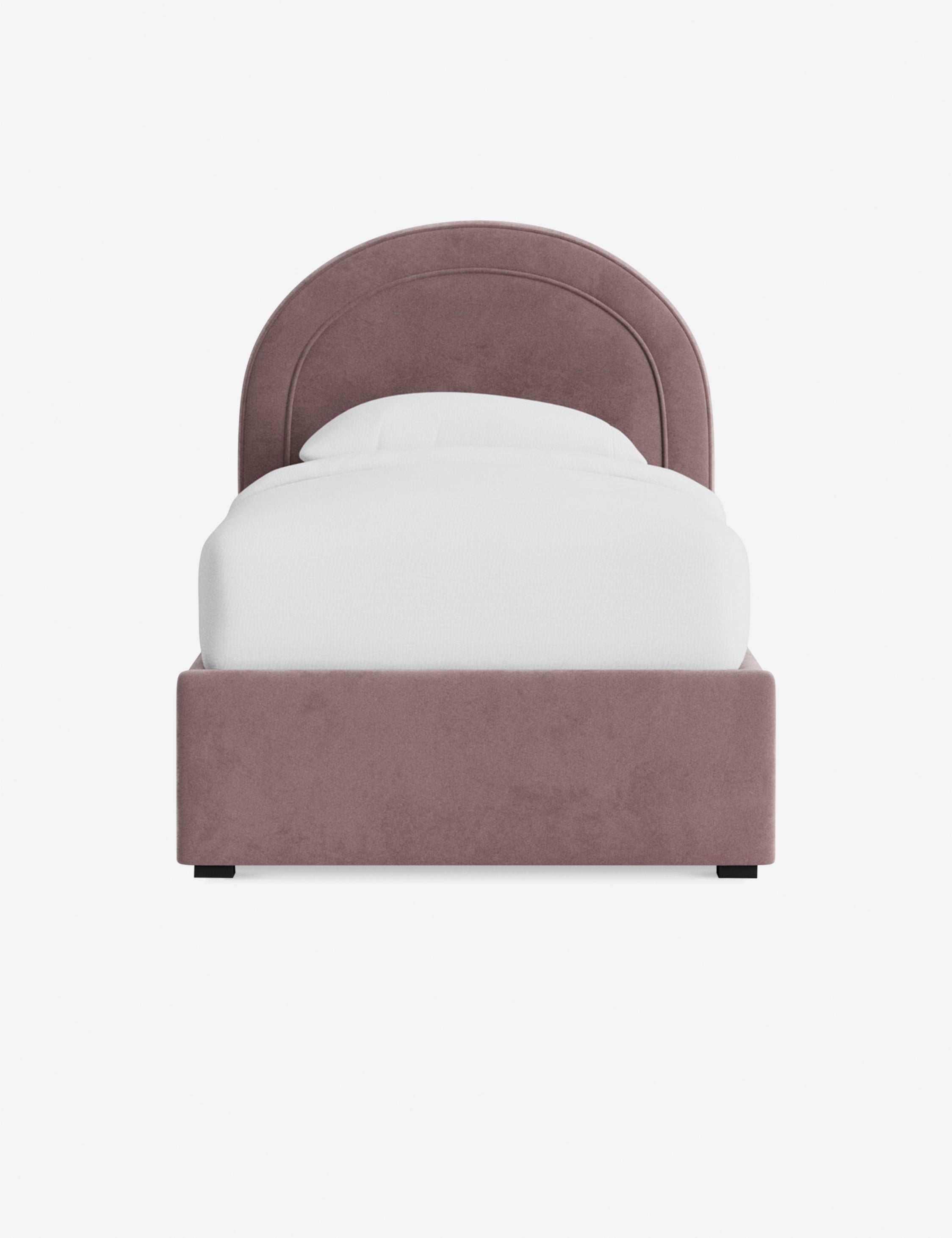 Nexus Platform Bed | Arched Headboard, Bespoke Upholstery