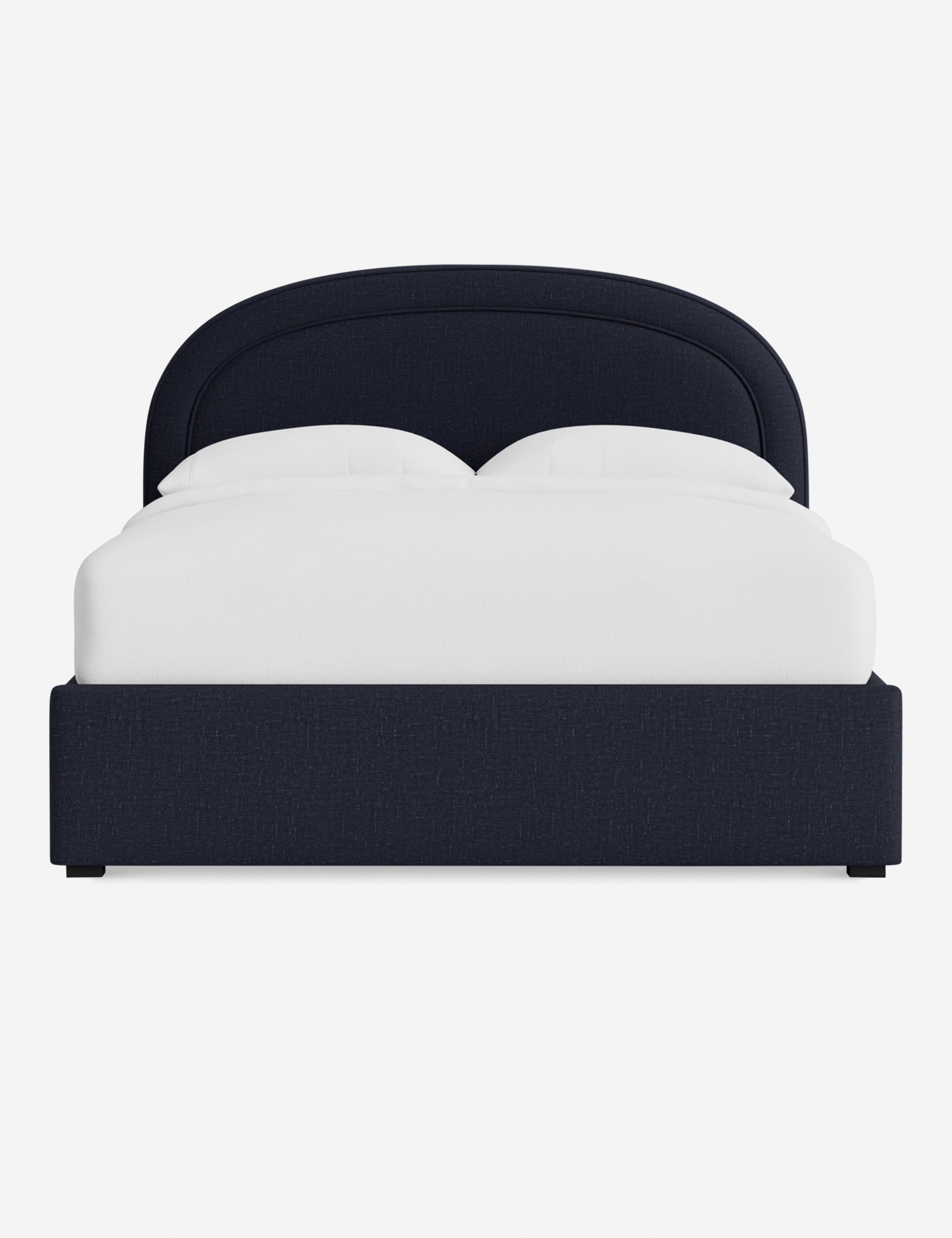 Nexus Platform Bed | Arched Headboard, Bespoke Upholstery
