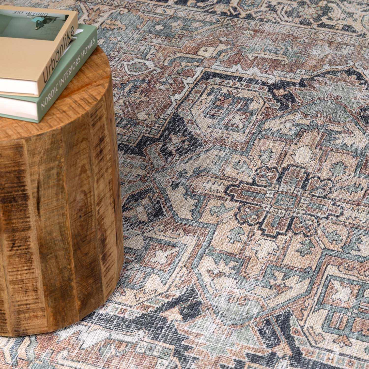 Nysa Washable Rug  Machine Woven  Low Pile Polyester
