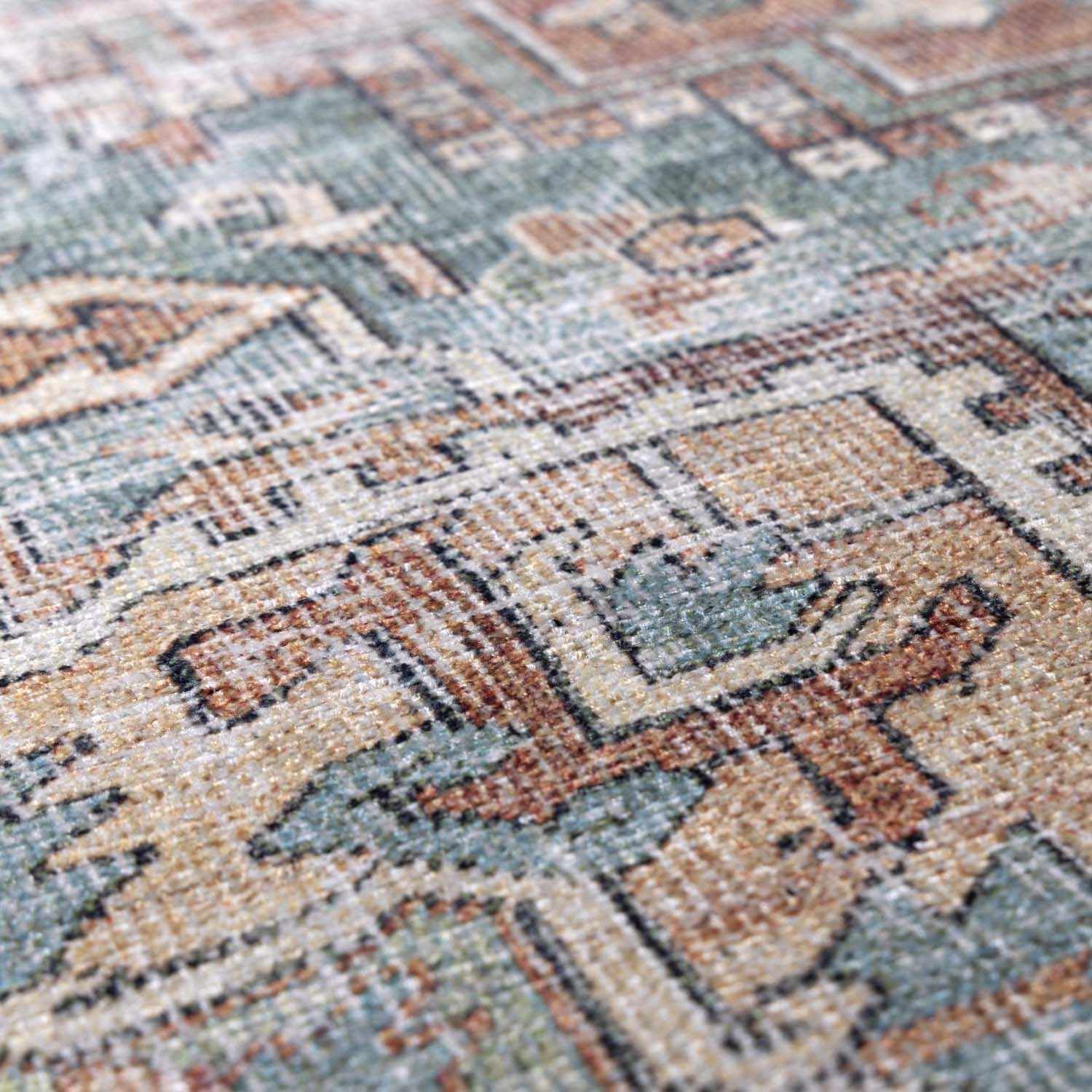 Nysa Washable Rug  Machine Woven  Low Pile Polyester