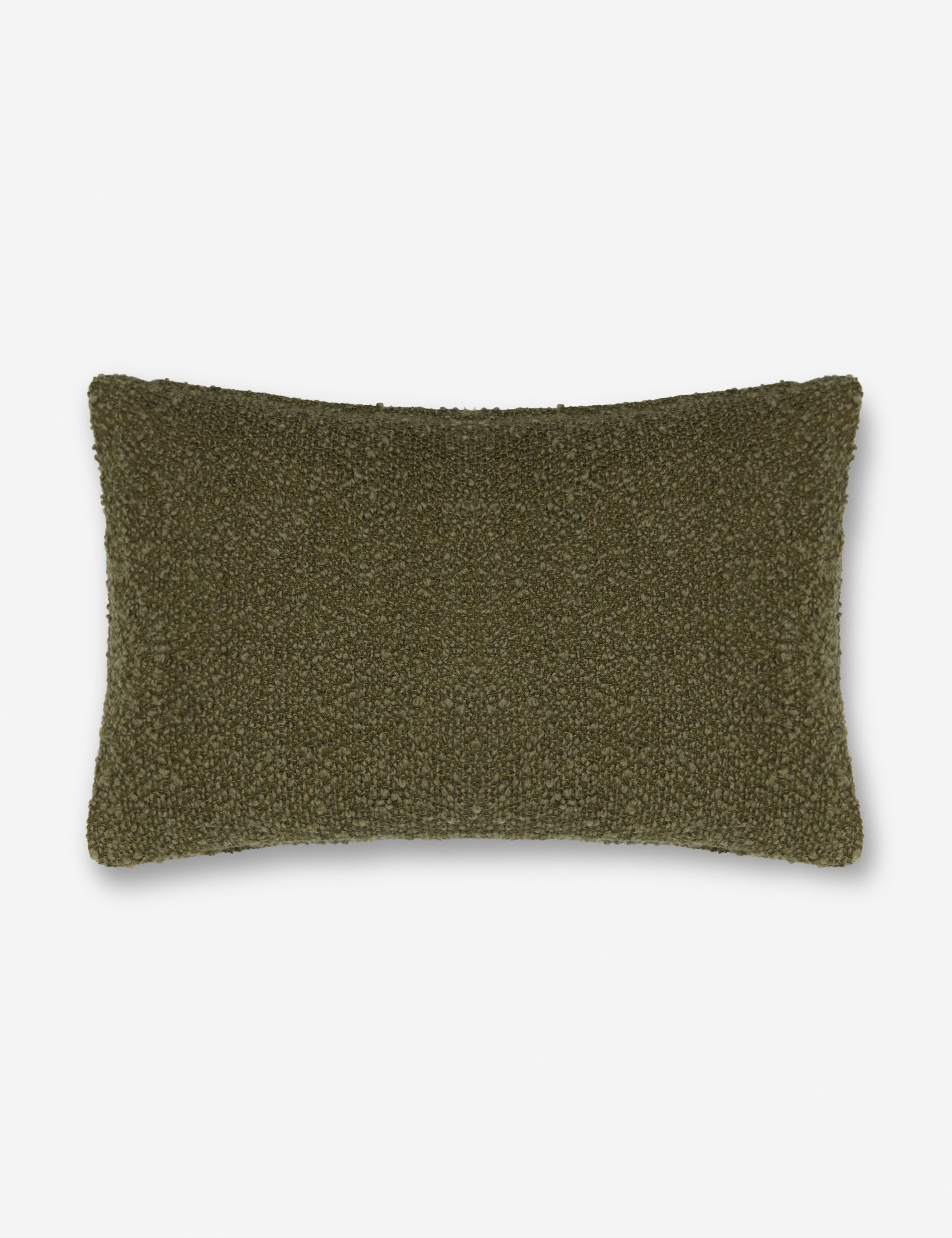 Bela Boucle Pillow | Ultrasoft Woolen Fibers, Solid Design