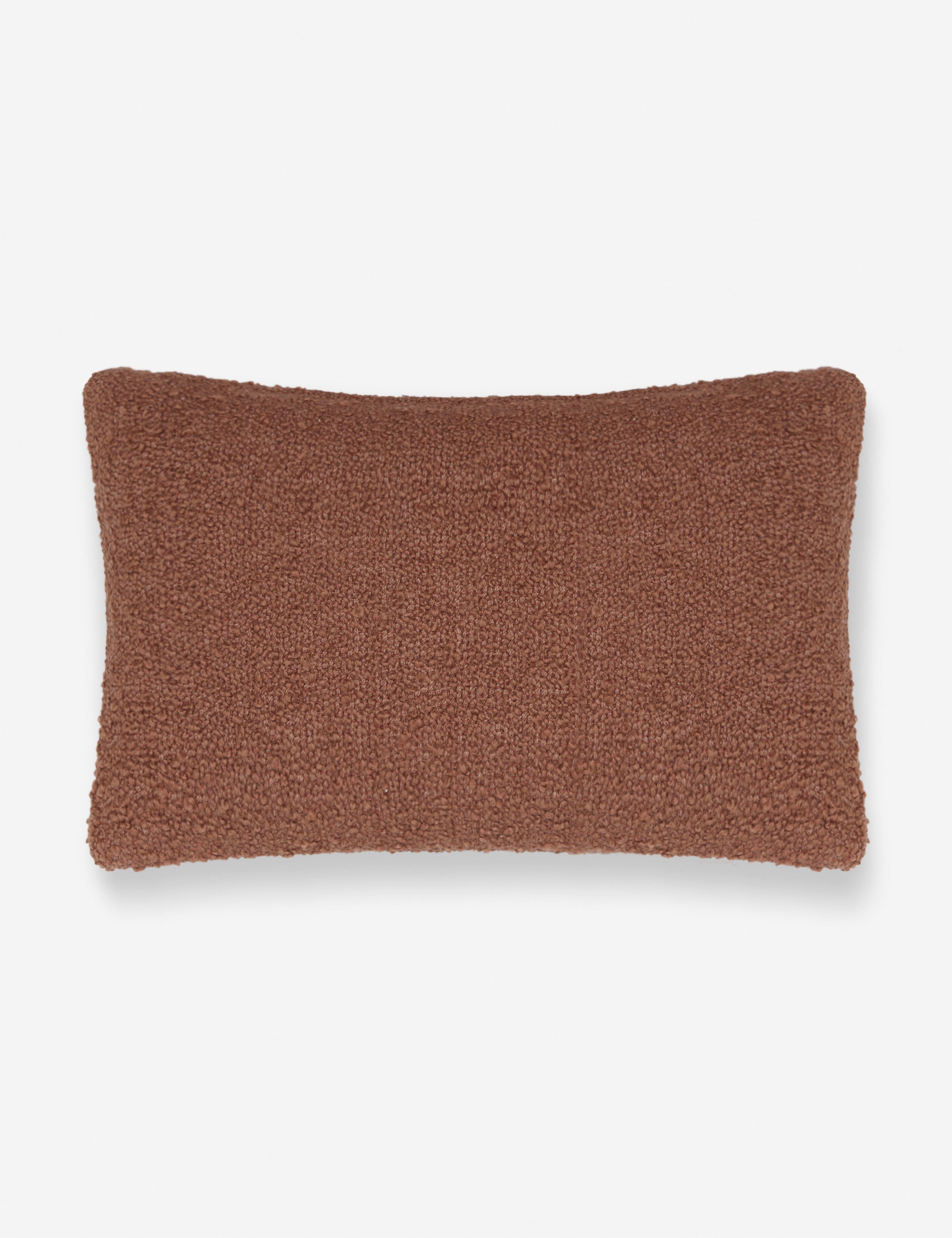 Bela Boucle Pillow | Ultrasoft Woolen Fibers, Solid Design