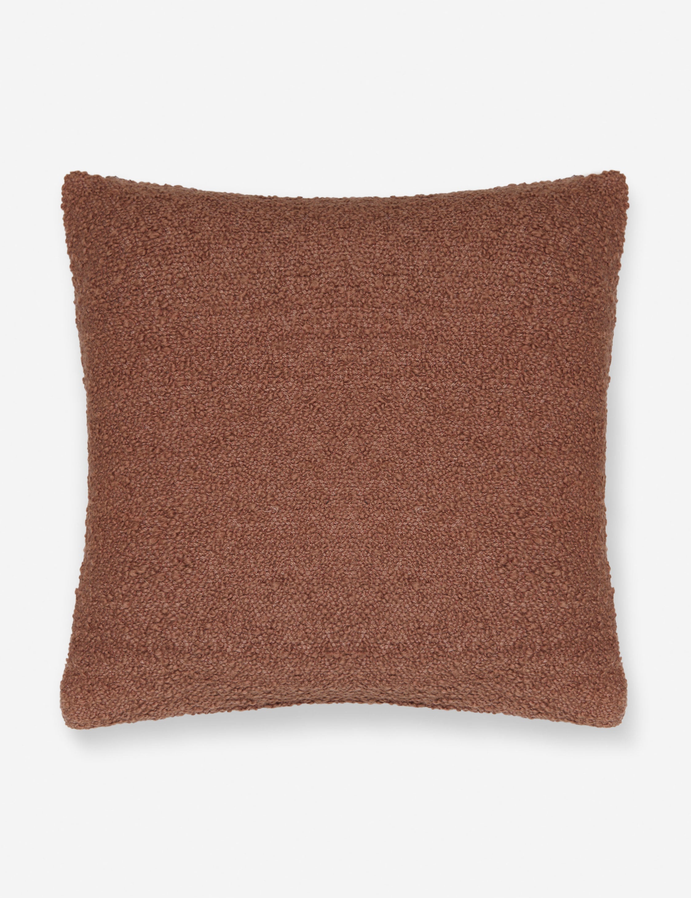 Bela Boucle Pillow | Ultrasoft Woolen Fibers, Solid Design