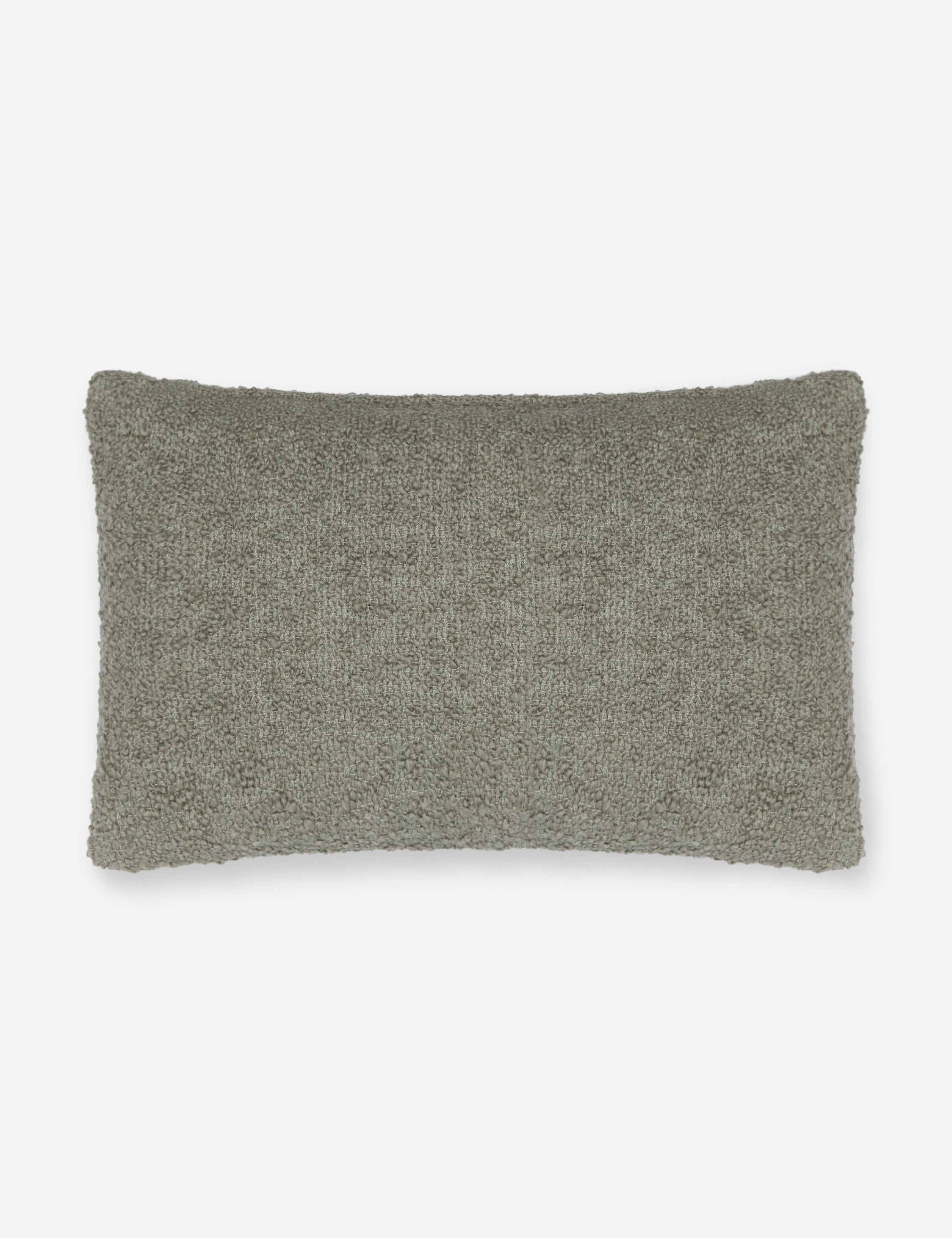 Bela Boucle Pillow | Ultrasoft Woolen Fibers, Solid Design
