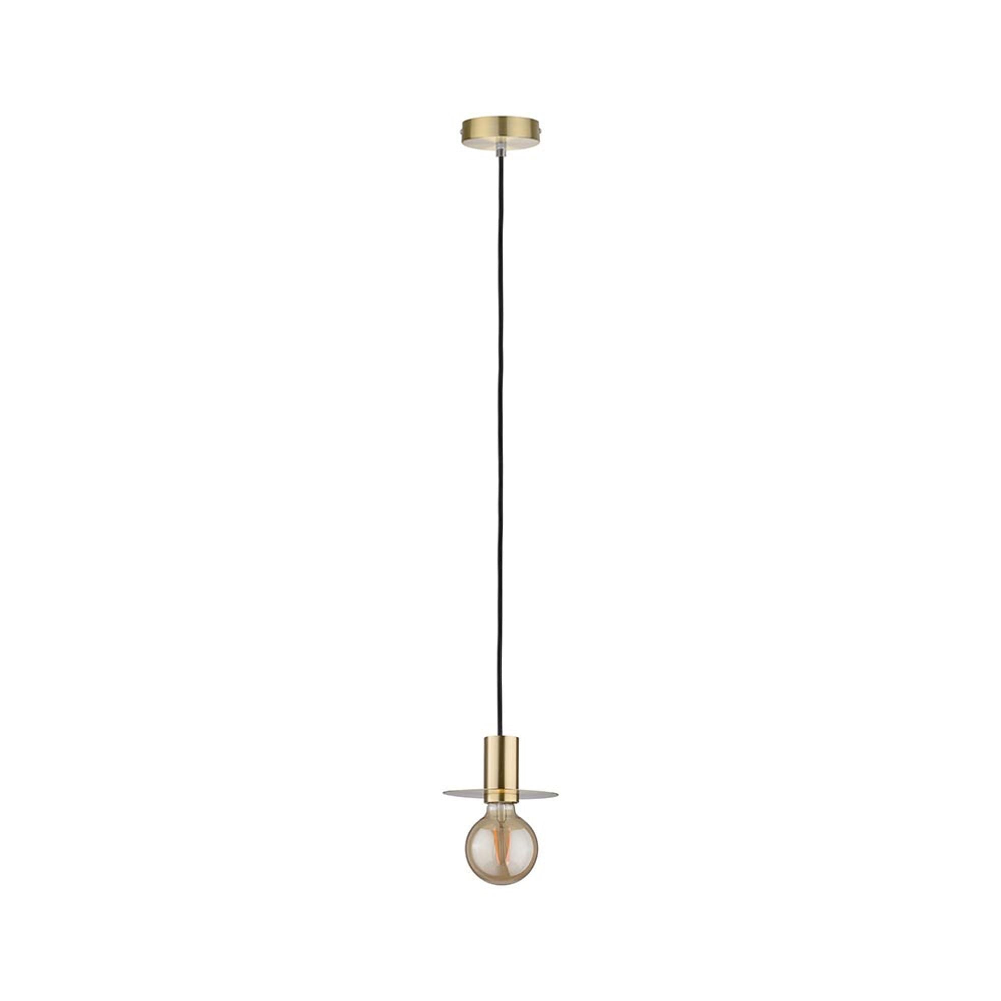 Bela Pendant Light | Vintage Brushed Brass, 2m Length