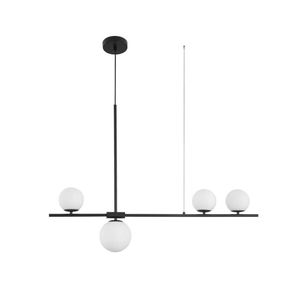 Bello Pendant Light | 4-Bulb Metal, Adjustable Height