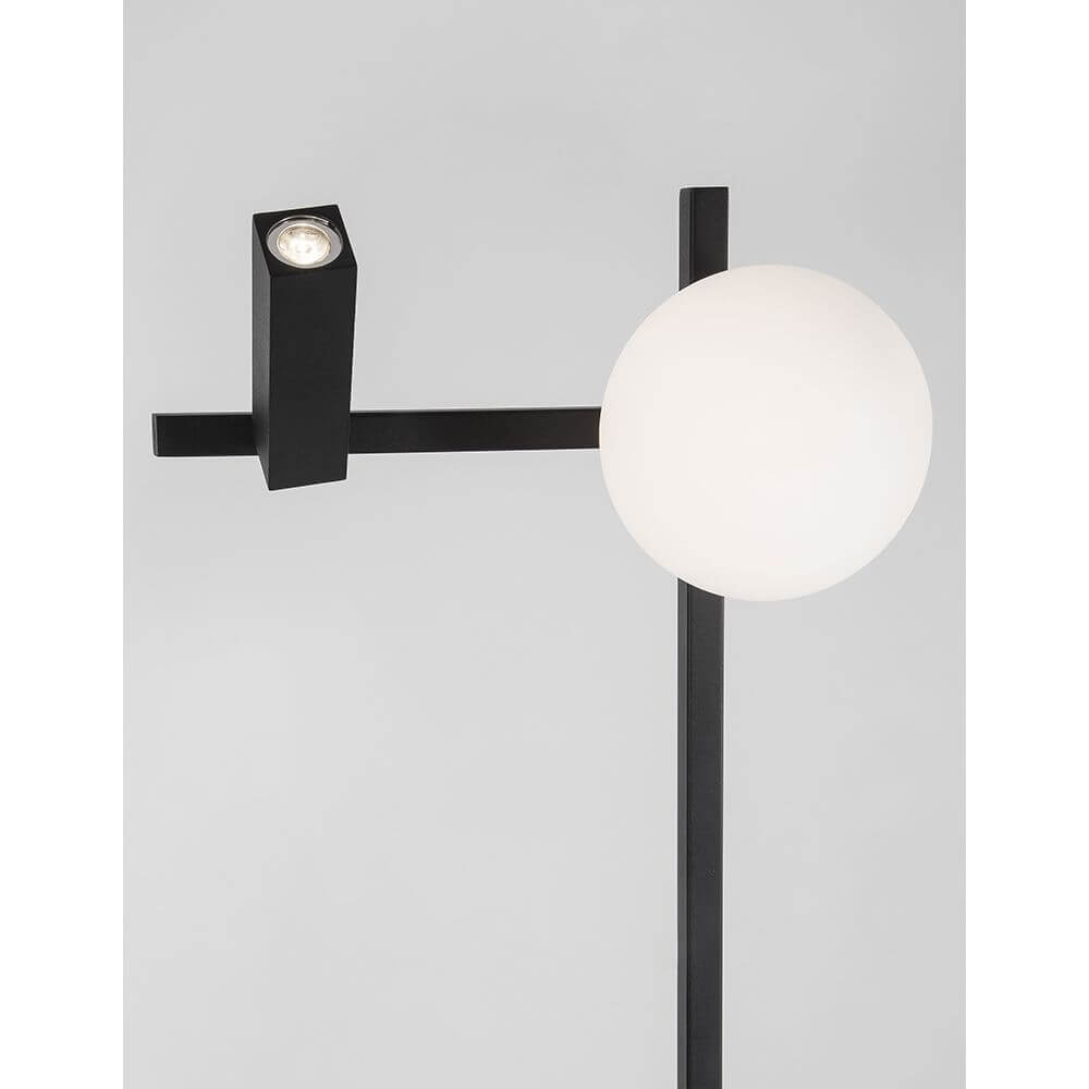 Juno LED Floor Lamp | 2-Arm, Sandy-Black Design