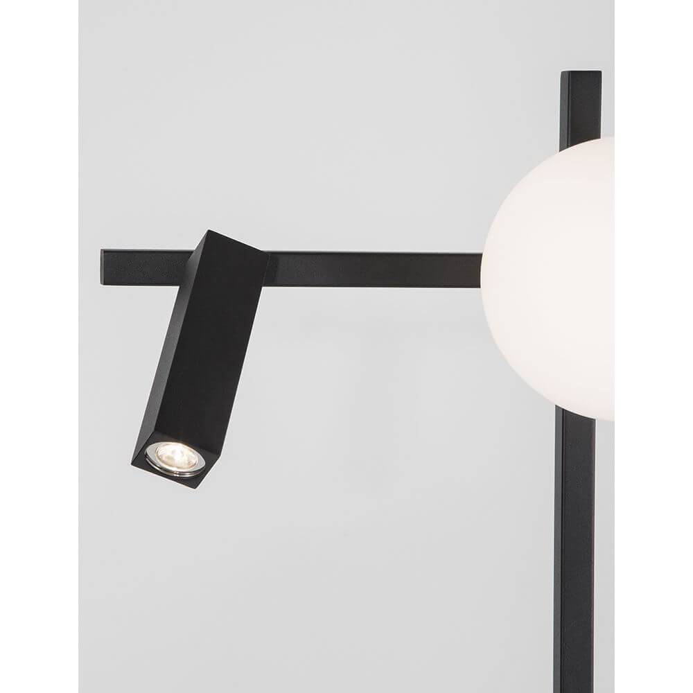Juno LED Floor Lamp | 2-Arm, Sandy-Black Design