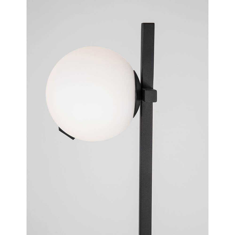 Juno LED Floor Lamp | 2-Arm, Sandy-Black Design