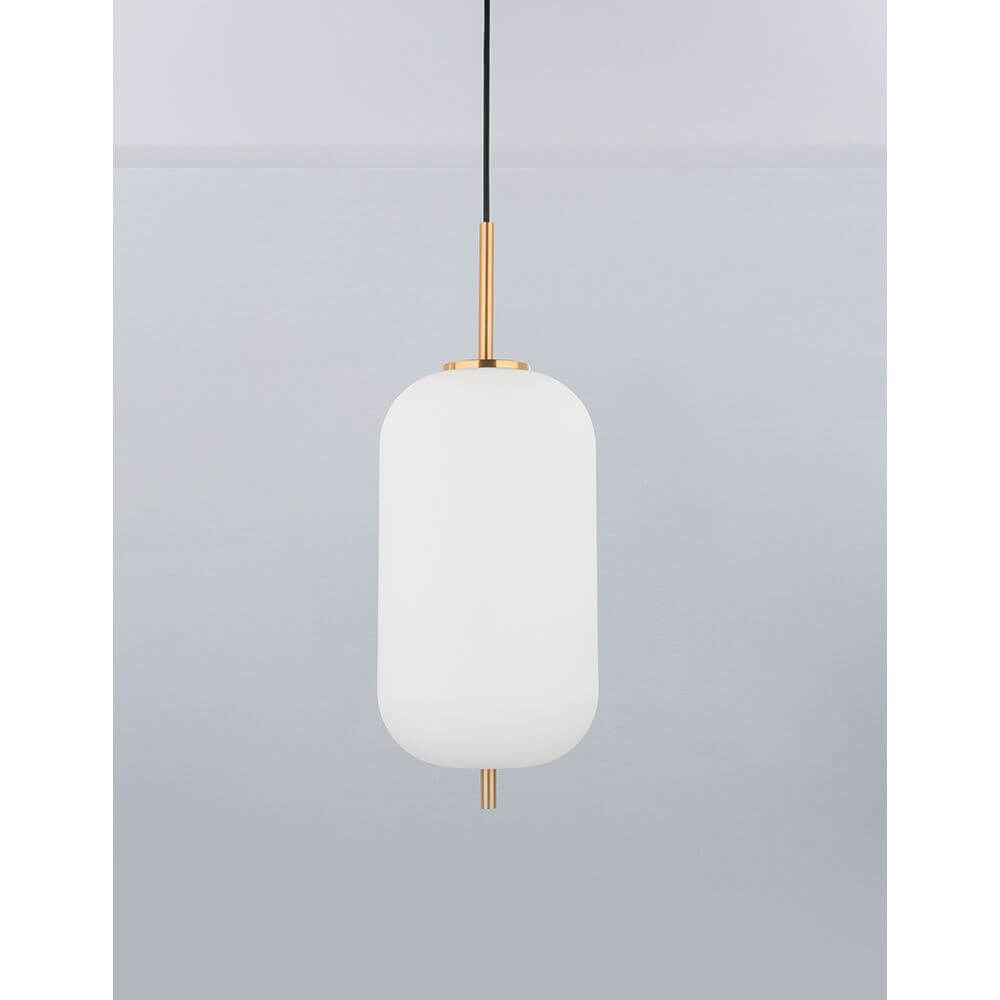 Lano Pendant Light | Adjustable Height, Glass & Metal Design