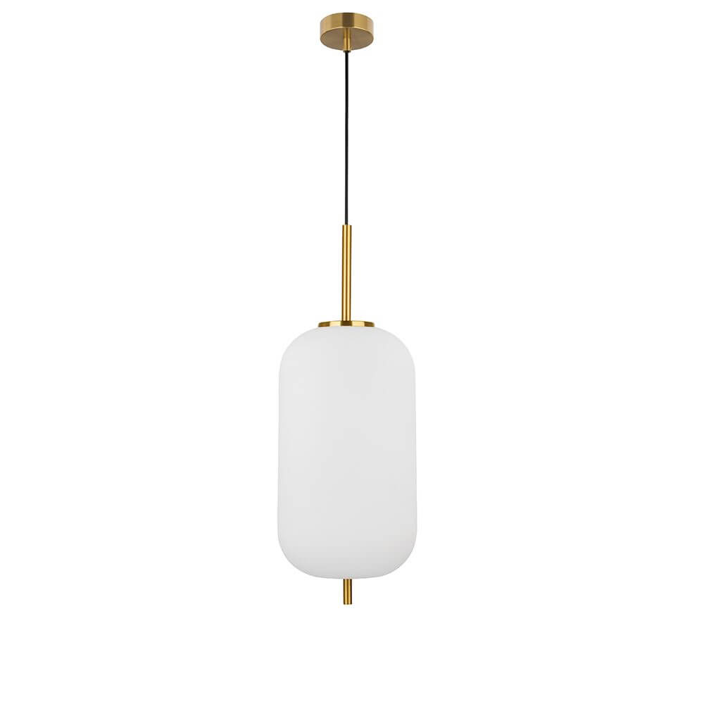 Lano Pendant Light | Adjustable Height, Glass & Metal Design