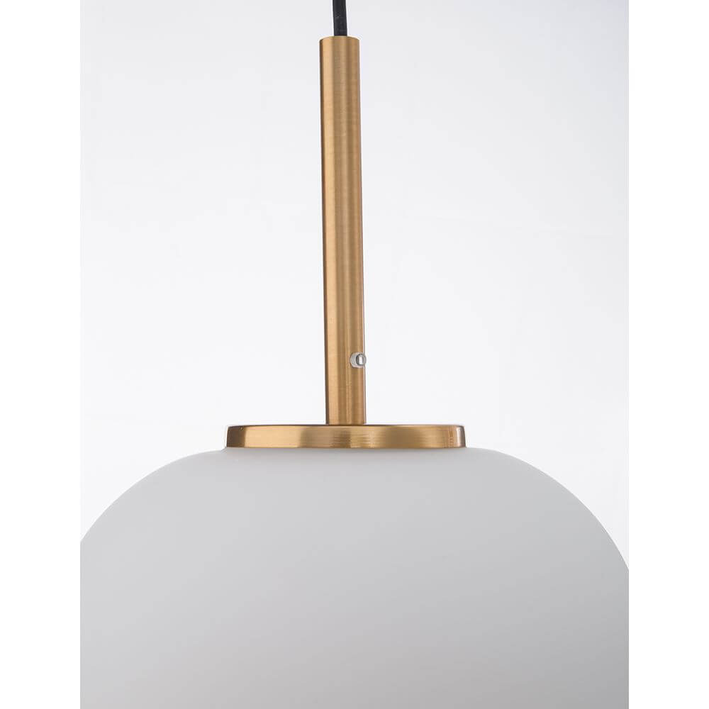 Lano Pendant Light | Adjustable Height, Glass & Metal Design