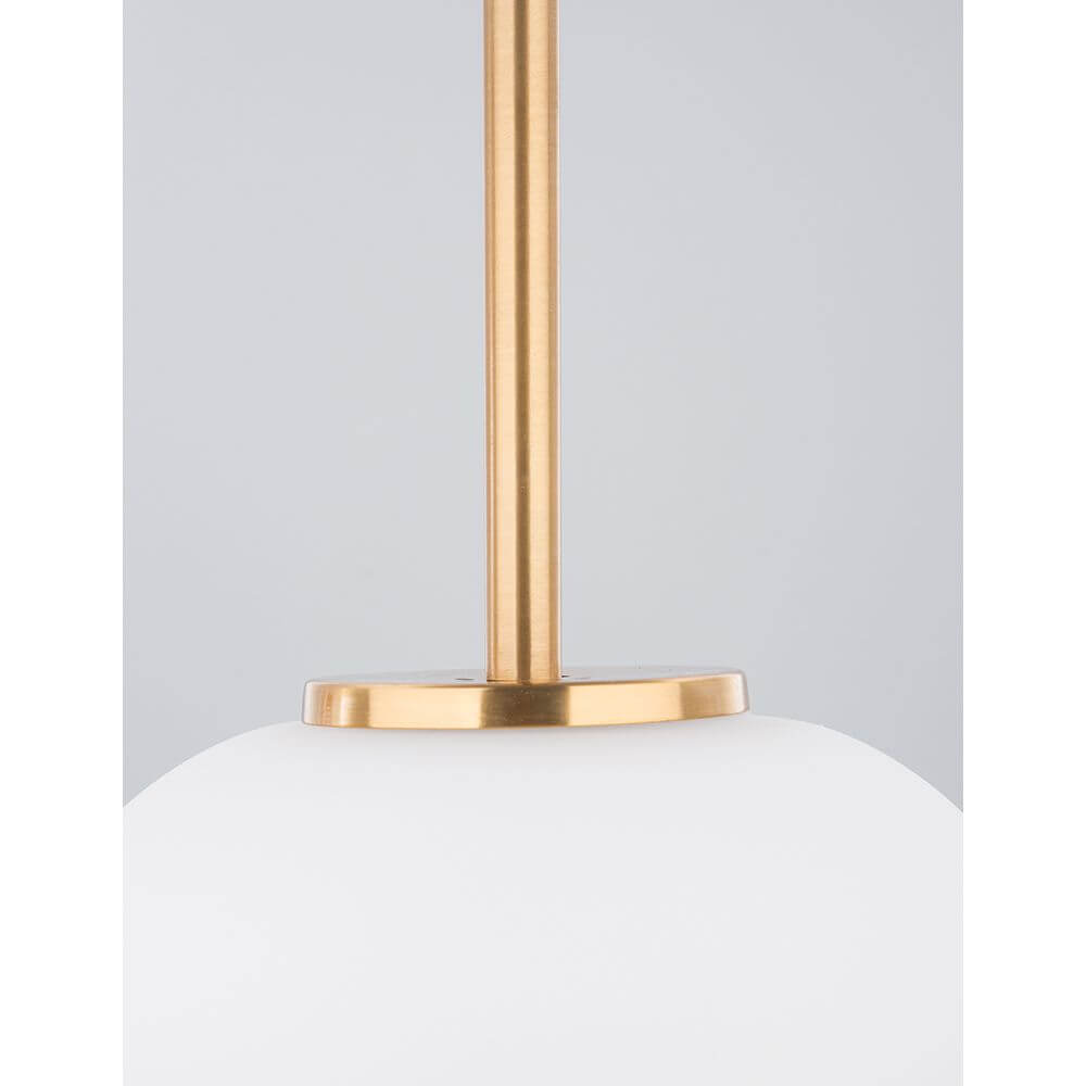 Lano Pendant Light | Adjustable Height, Glass & Metal Design