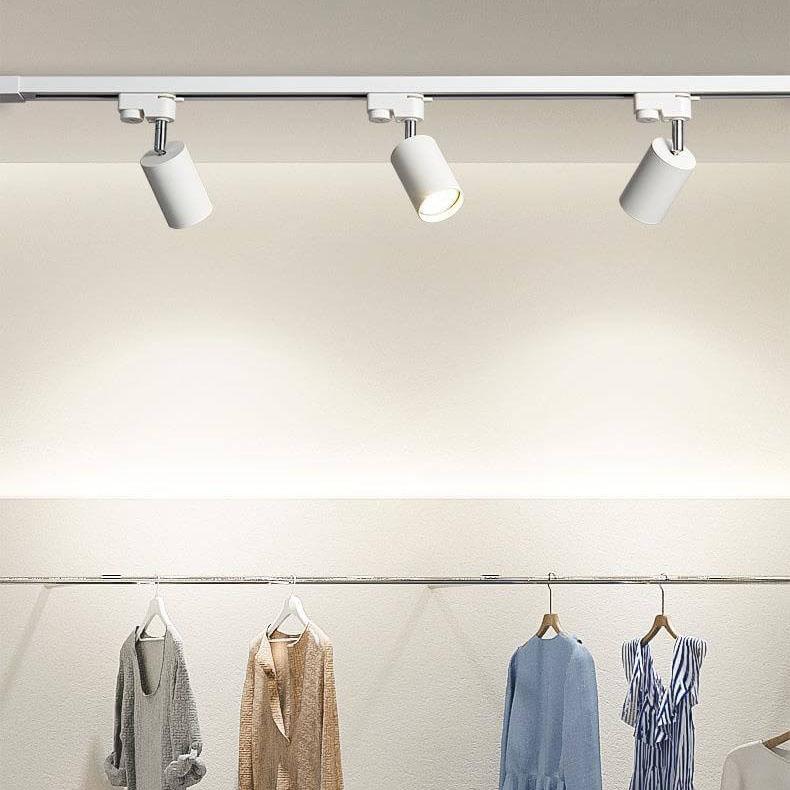 Contemporary LED Flush Mount Tubular Track Lighting - Available in 3, 4, or 5 Lights