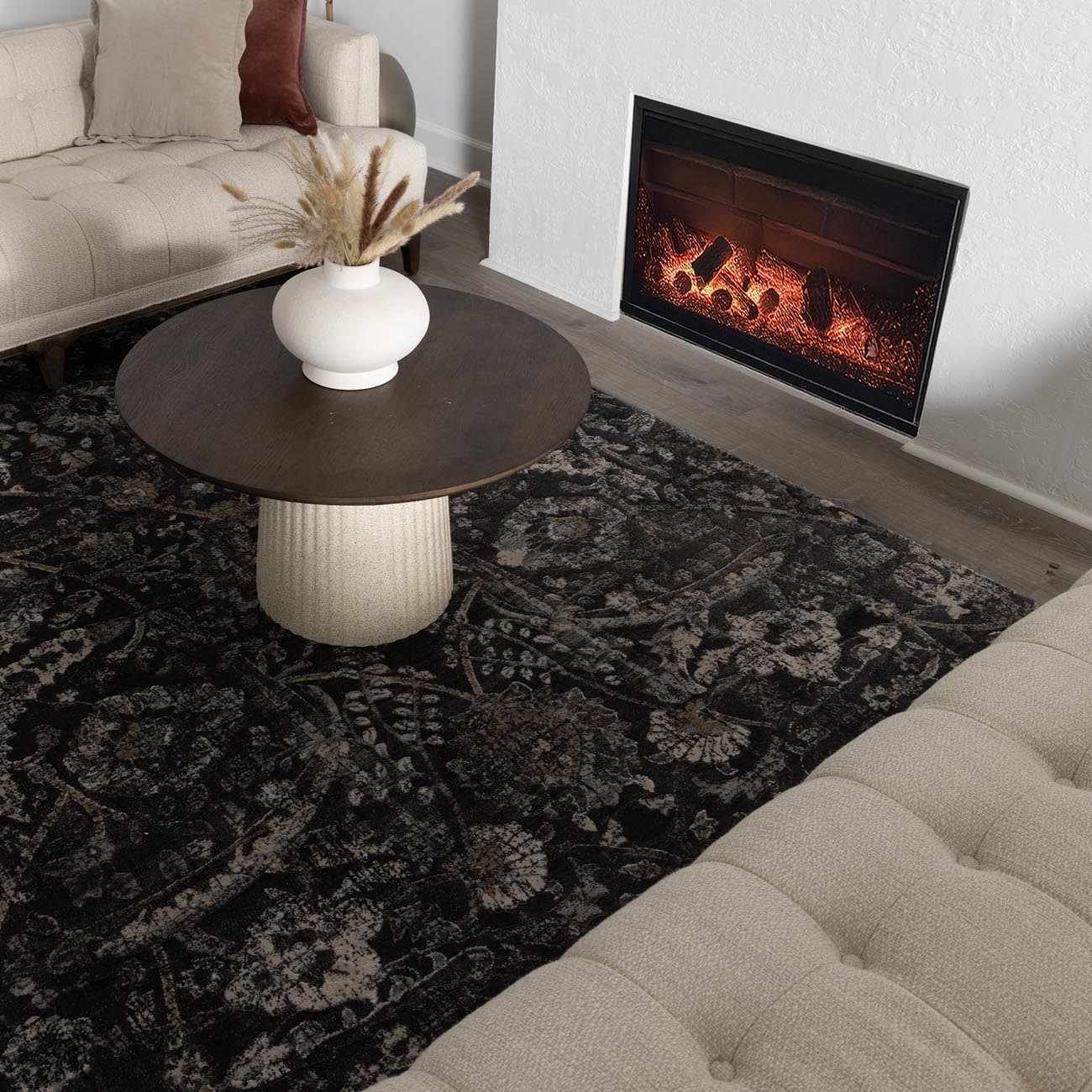 Brielle Area Rug  Traditional Persian Design, Machine Woven