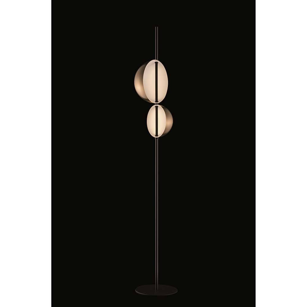 Oluce LED Floor Lamp | Elegant Gold Finish