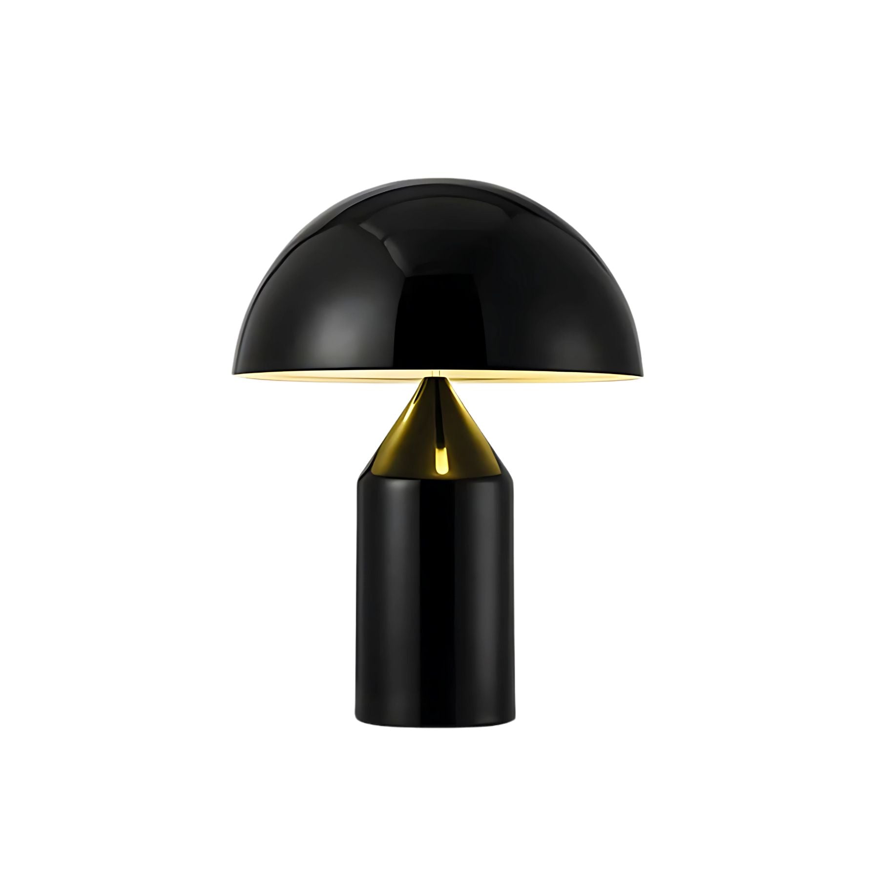 Juno Mushroom Tafellamp | Metaal & Glas, E27 Fitting