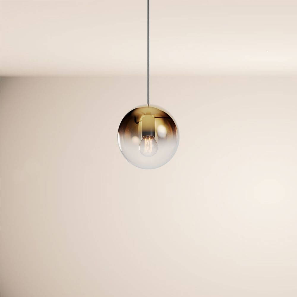 Breeza Orb Gallery Light | 5m Suspension, Clear Glass Ball