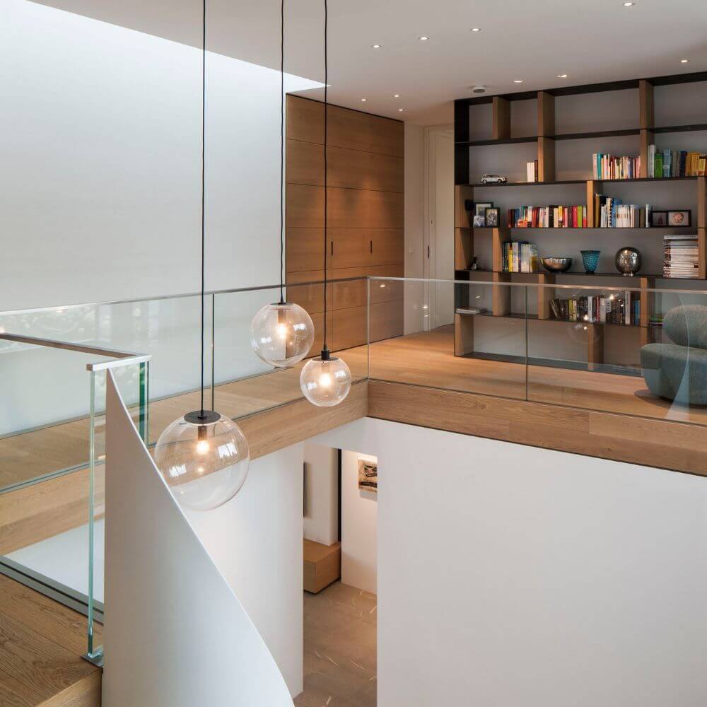 Bela Glass Pendant Light | Hand-Blown, Adjustable Suspension 150cm