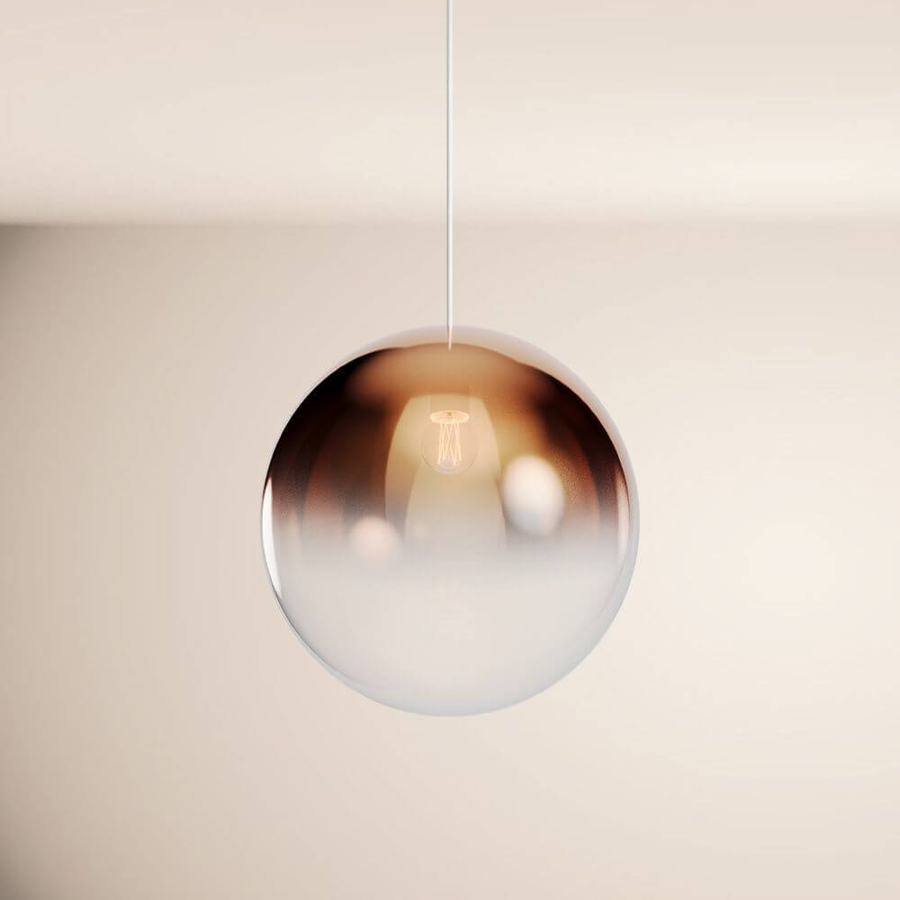 Bela Glass Pendant Light | Hand-Blown, Adjustable Suspension 150cm