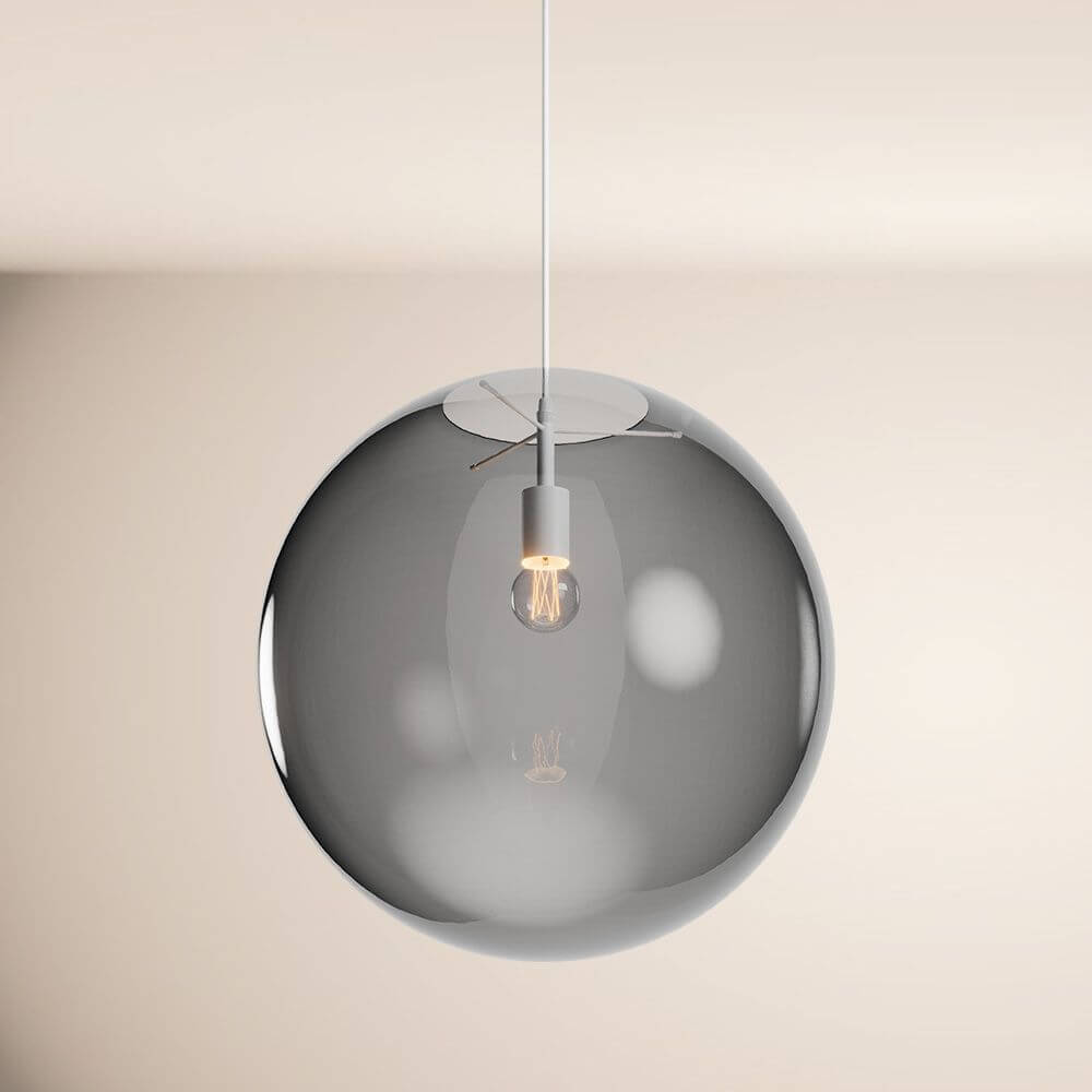 Bela Glass Pendant Light | Hand-Blown, Adjustable Suspension 150cm