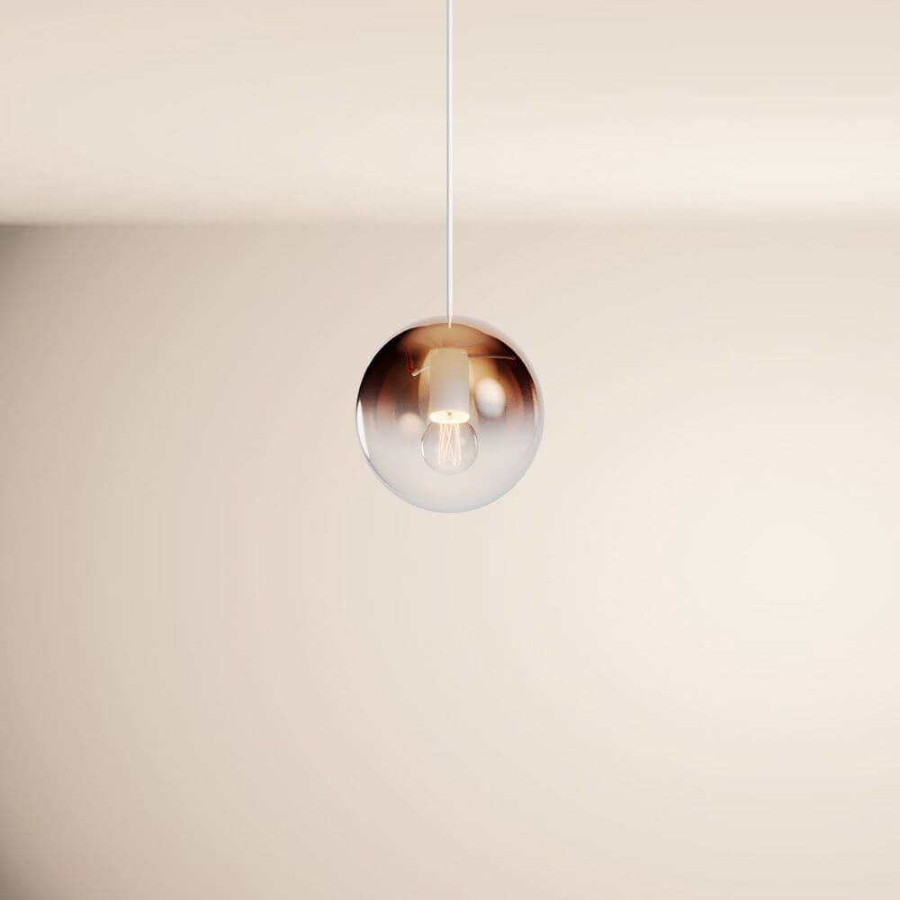 Bela Glass Pendant Light | Hand-Blown, Adjustable Suspension 150cm