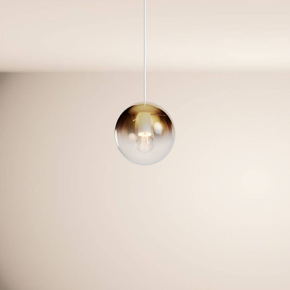 Bela Glass Pendant Light | Hand-Blown, Adjustable Suspension 150cm