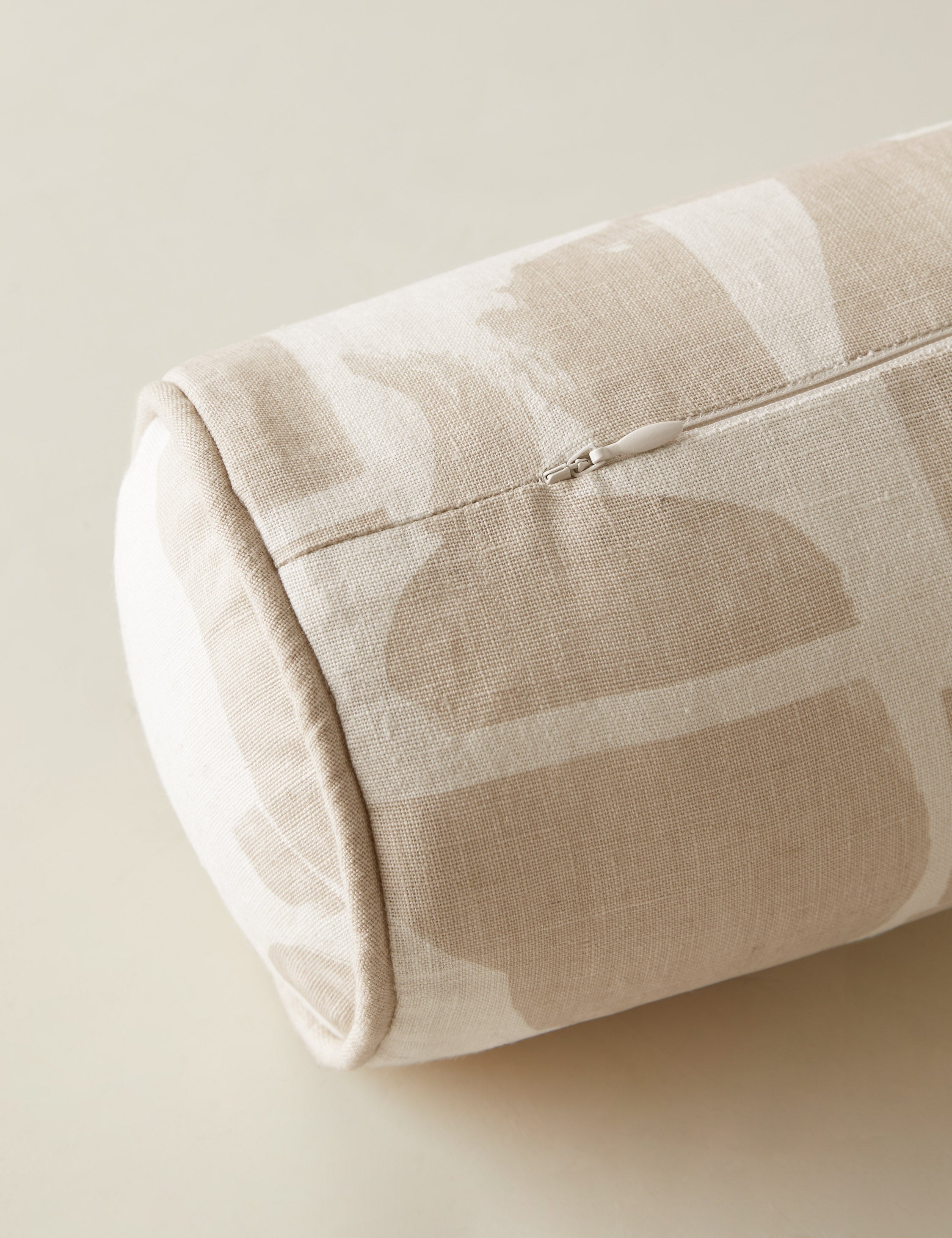 Bello Bolster Pillow | Organic Shapes, Linen