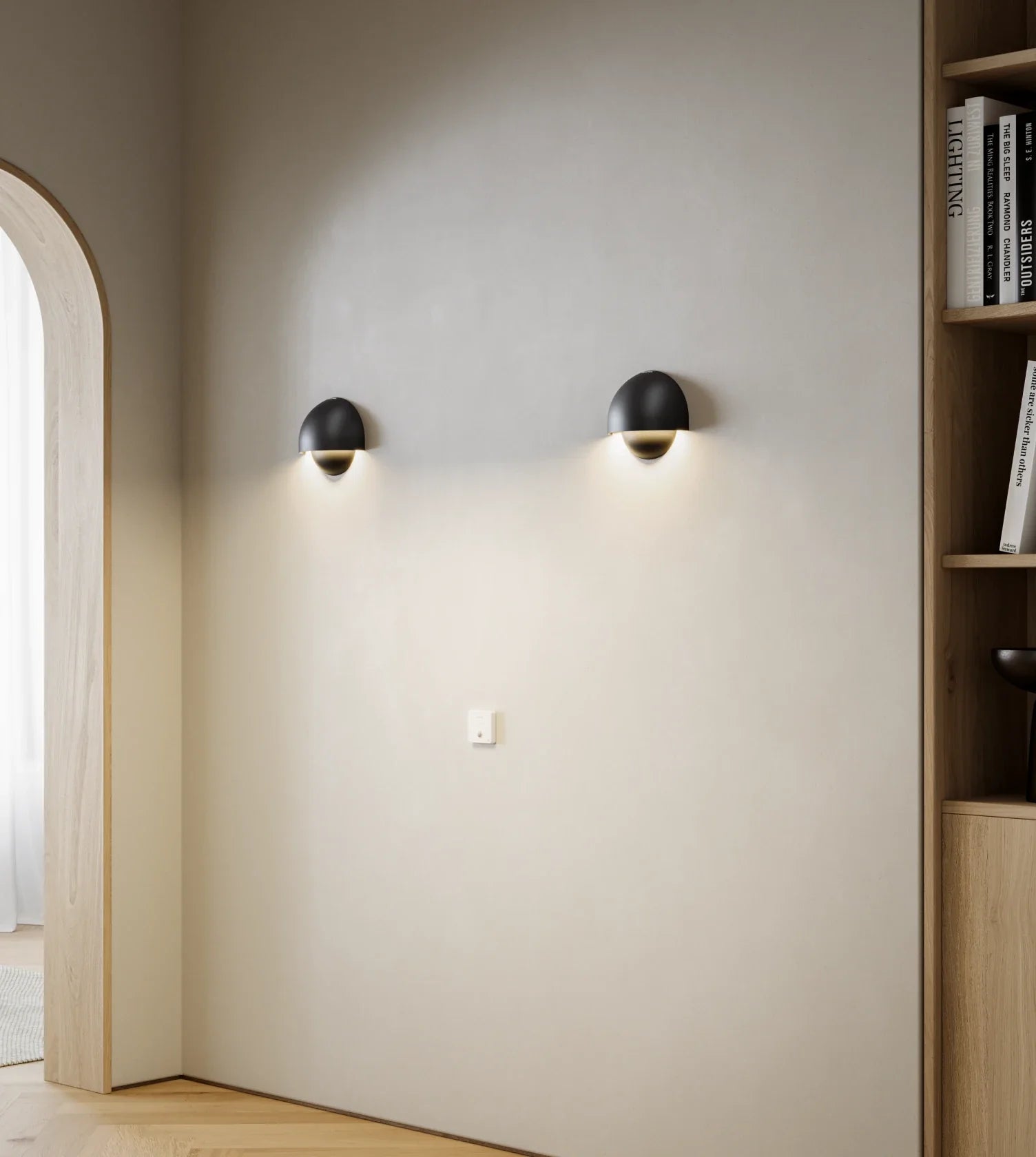 Luna LED Wall Light | Elegant Design, Indoor/Outdoor Use