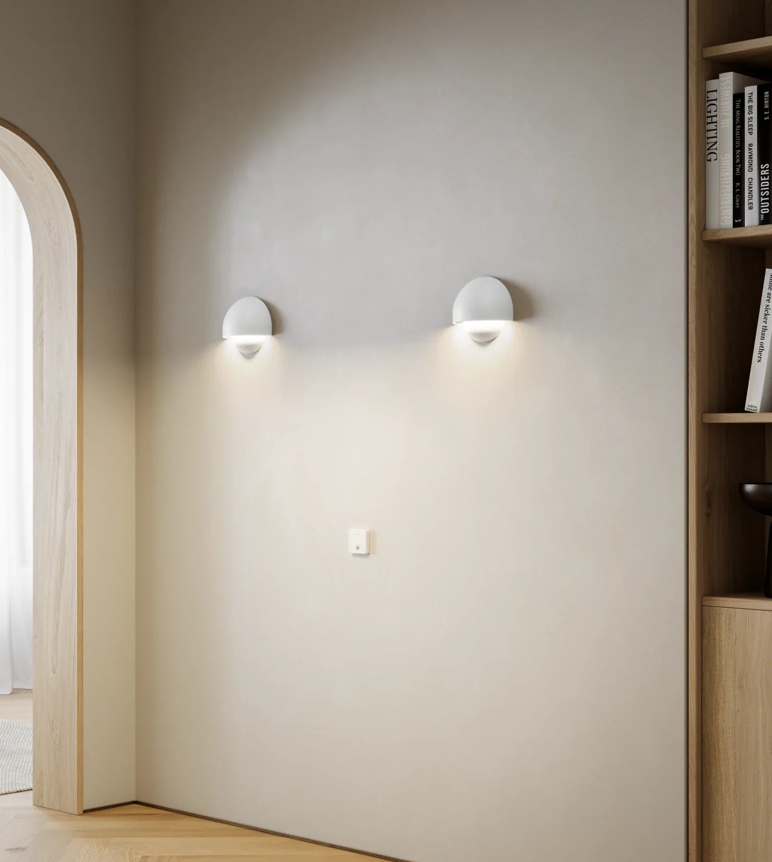Luna LED Wall Light | Elegant Design, Indoor/Outdoor Use