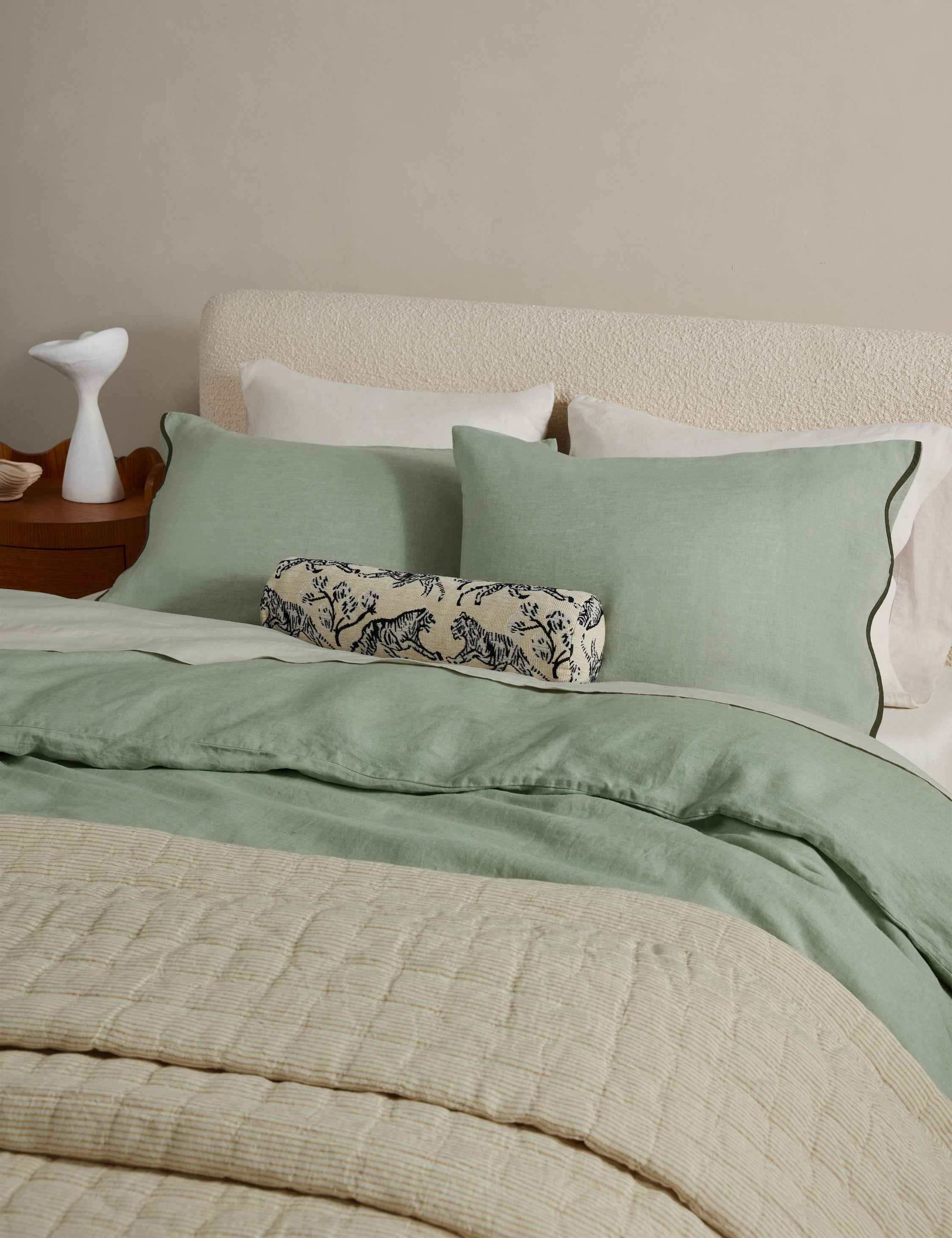 Elysian Duvet Cover | Breathable Hemp, Exclusive Design by Sarah Sherman Samuel
