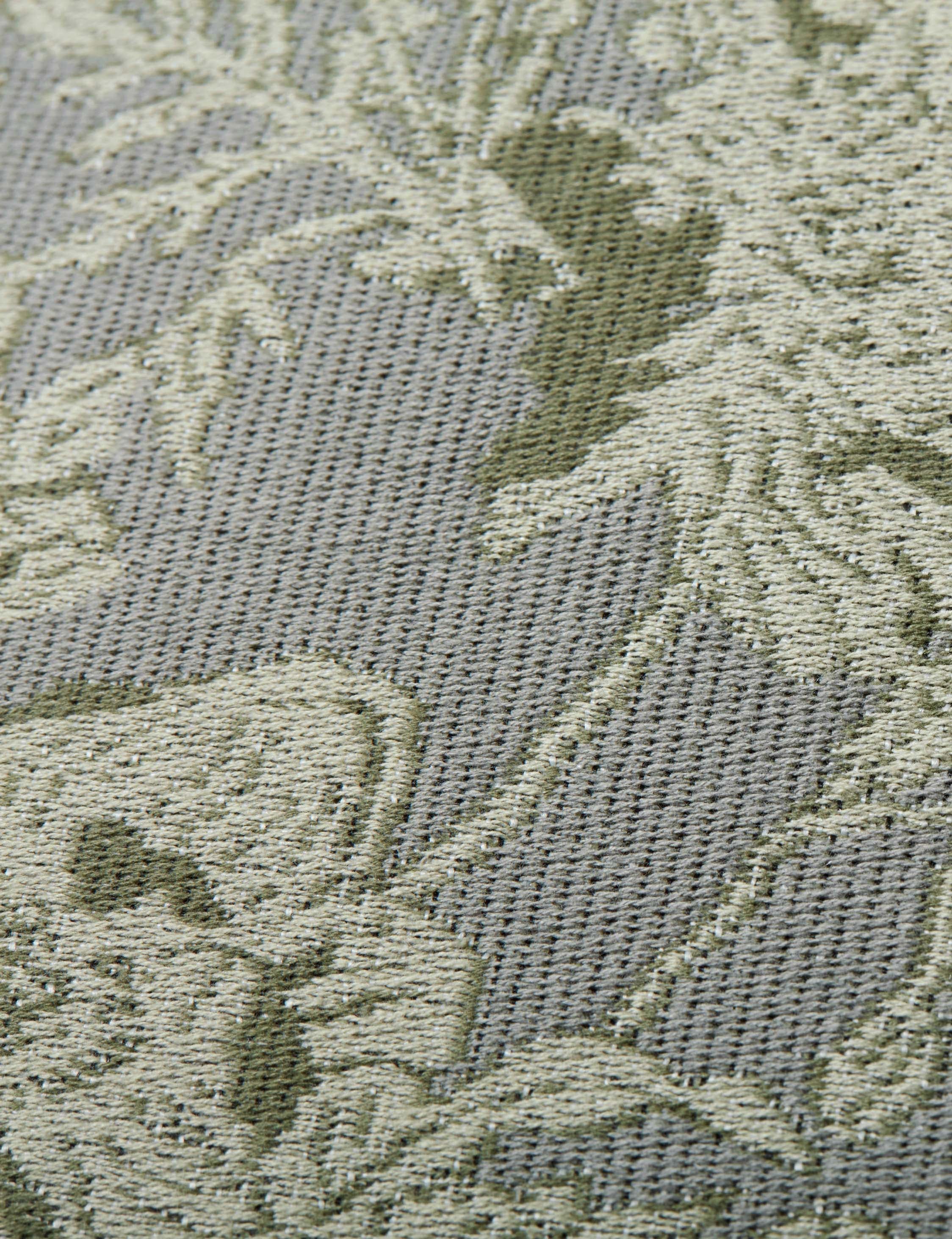 Mira Pillow | Woven Jacquard, Hand-Drawn Florals