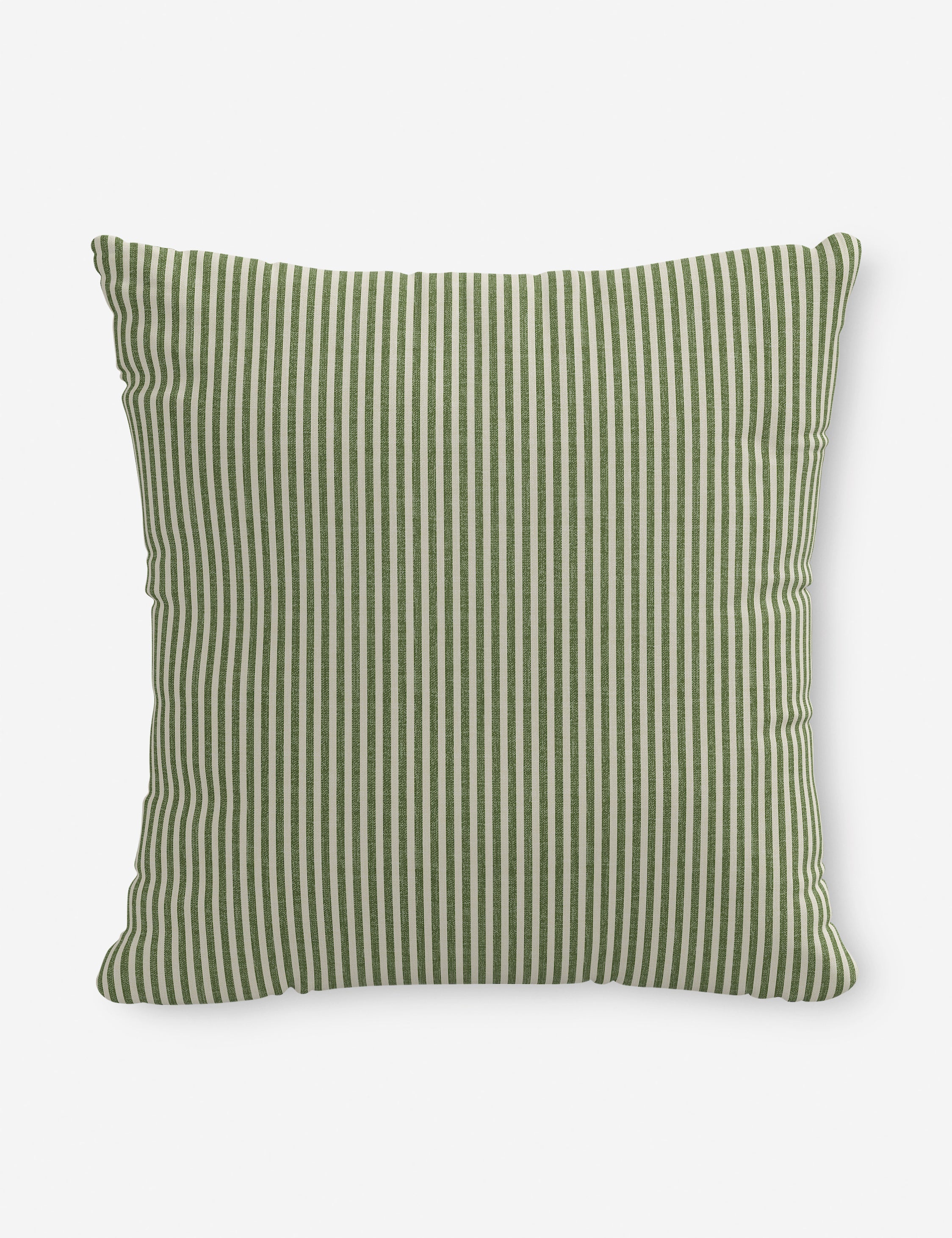 Aveline Indoor/Outdoor Pillow | Classic Pinstripe Design